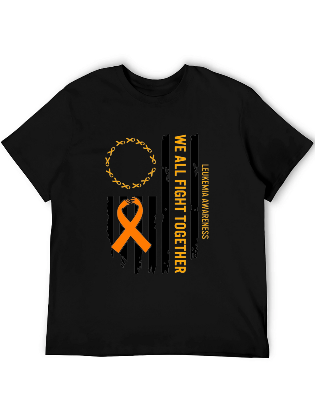 Leukemia Awareness T-Shirt: We All Fight Together