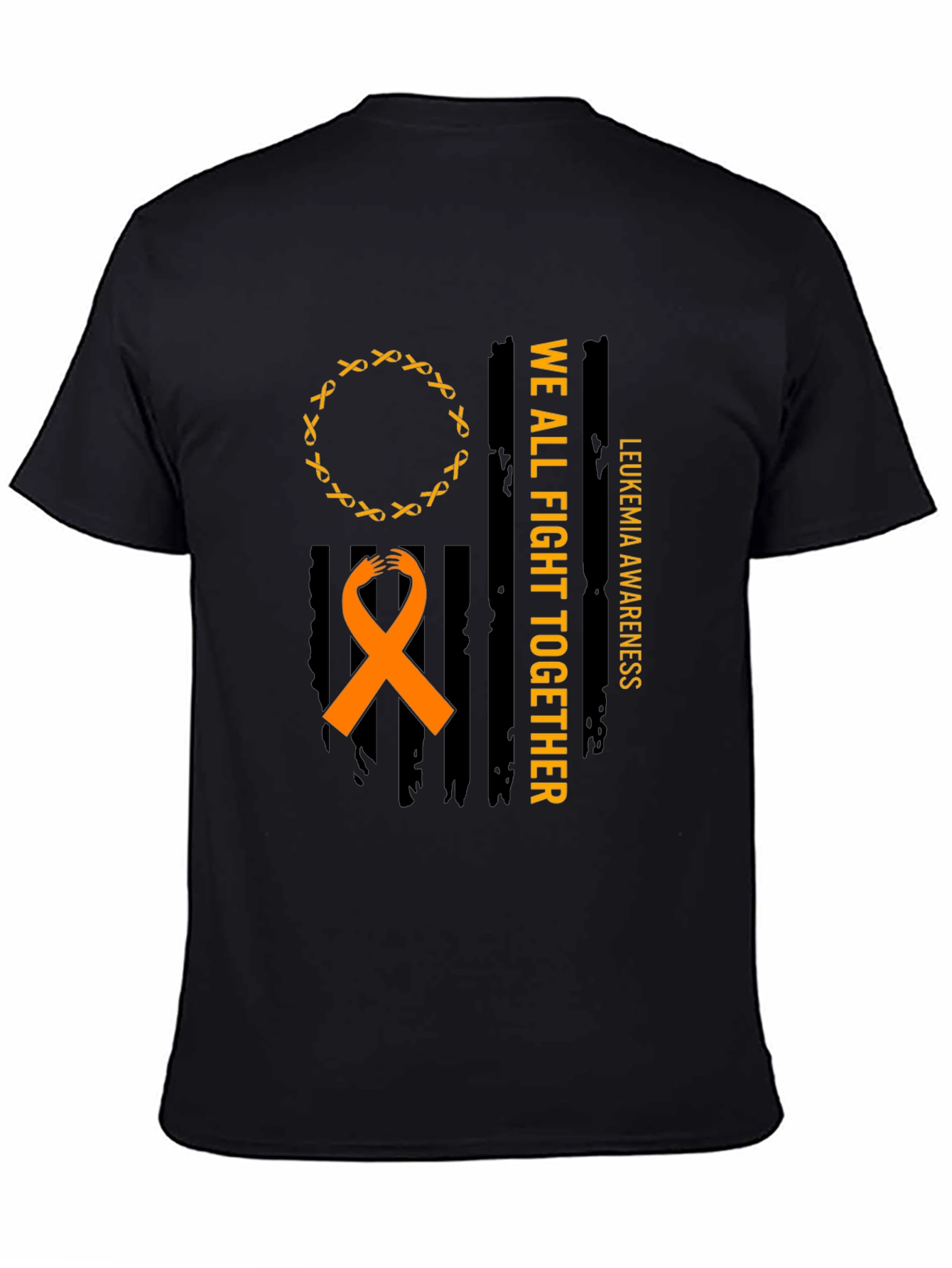 Leukemia Awareness T-Shirt: We All Fight Together