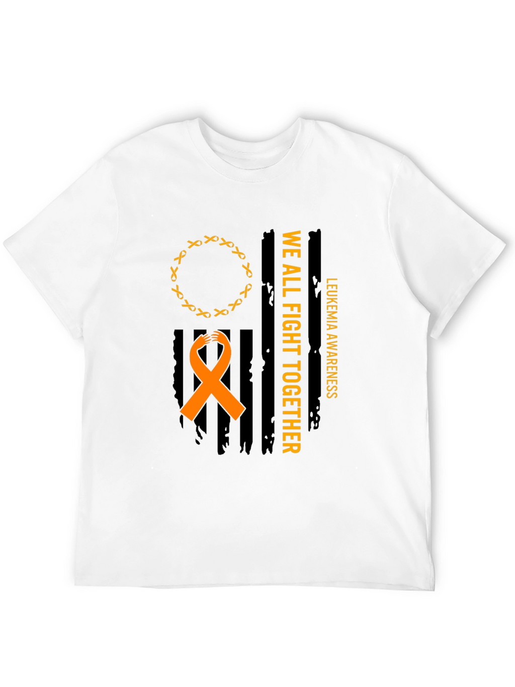 Leukemia Awareness T-Shirt: We All Fight Together