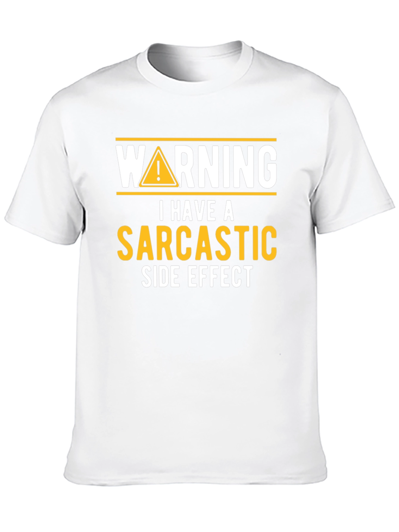 Sarcastic Side Effect Novelty Graphic Tee