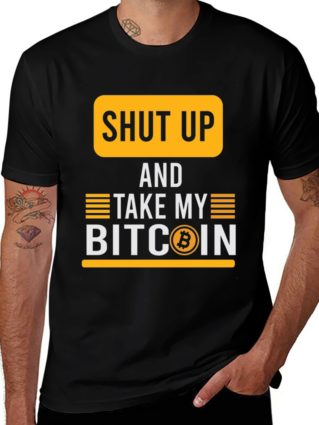 Shut Up And Take My Bitcoin T-Shirt
