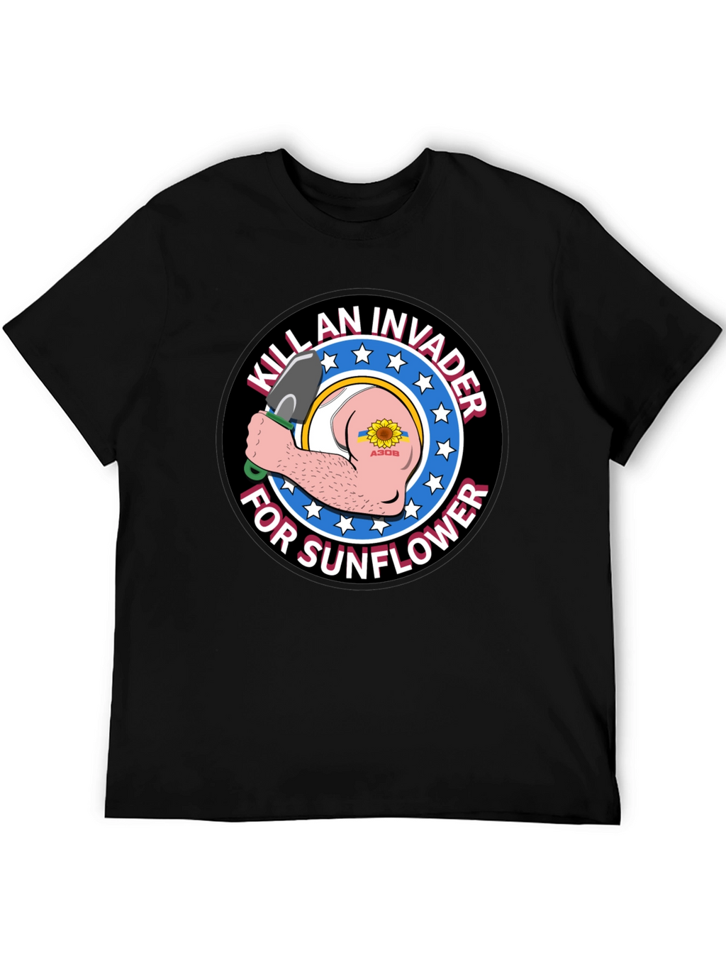 Kill an Invader for Sunflower Graphic Tee