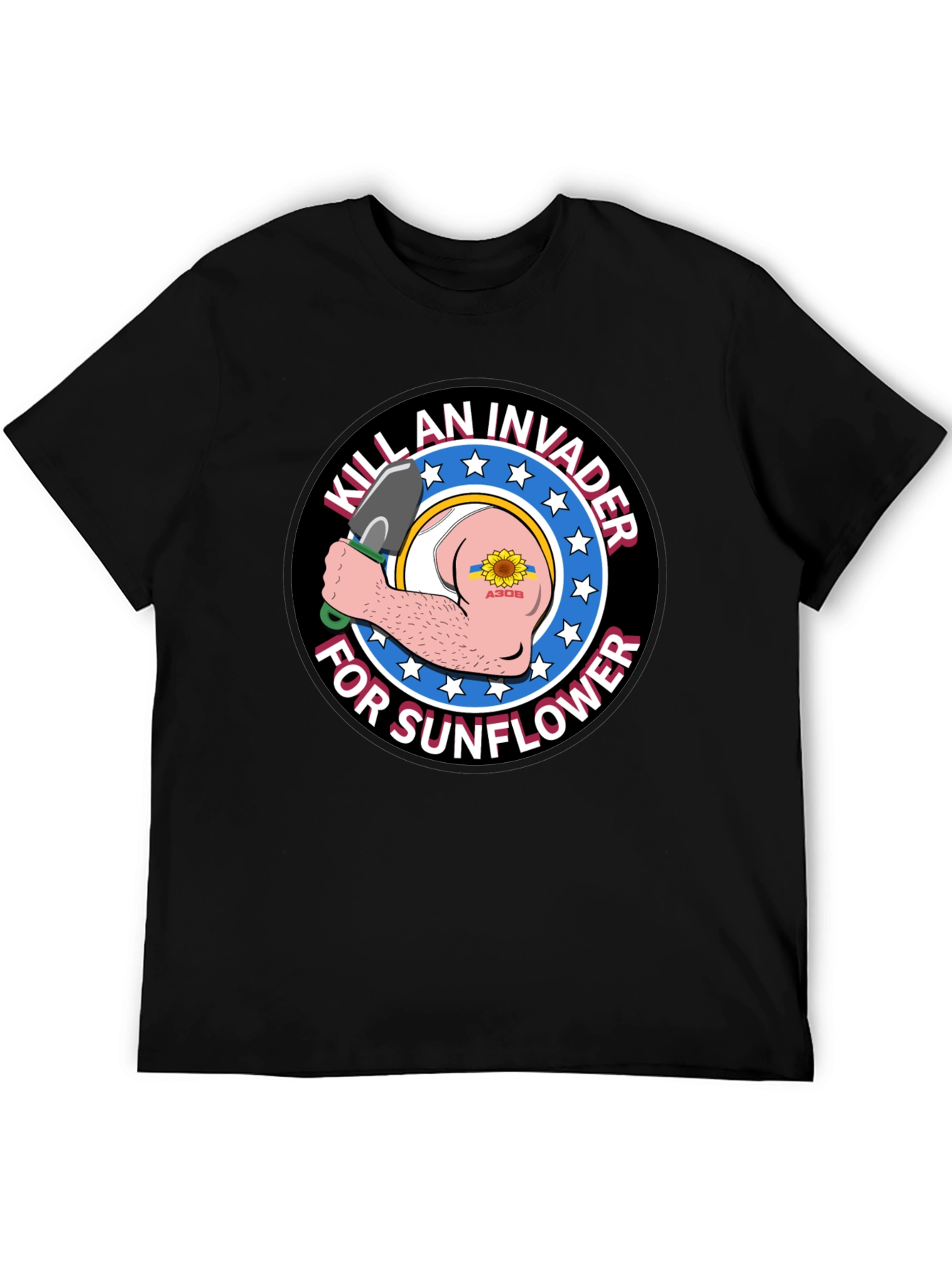 Kill an Invader for Sunflower Graphic Tee
