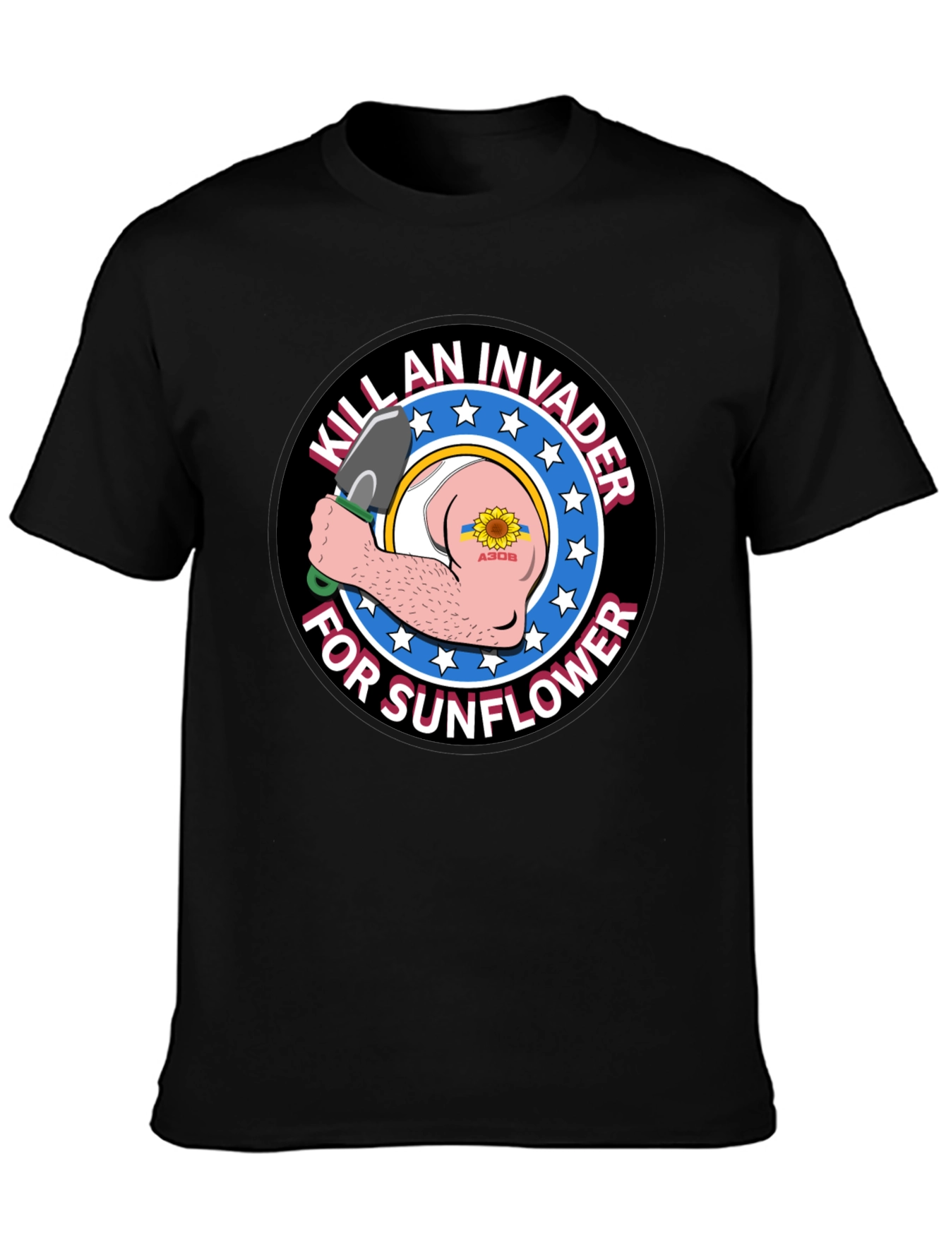 Kill an Invader for Sunflower Graphic Tee