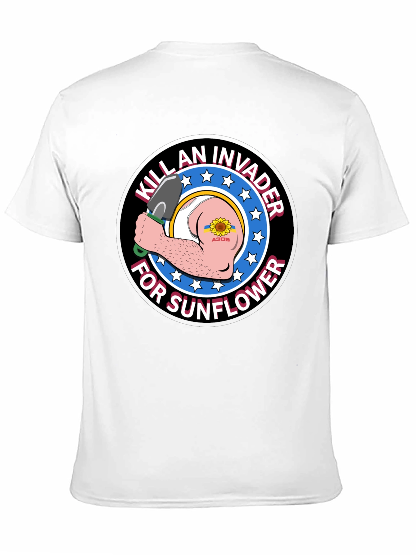 Kill an Invader for Sunflower Graphic Tee