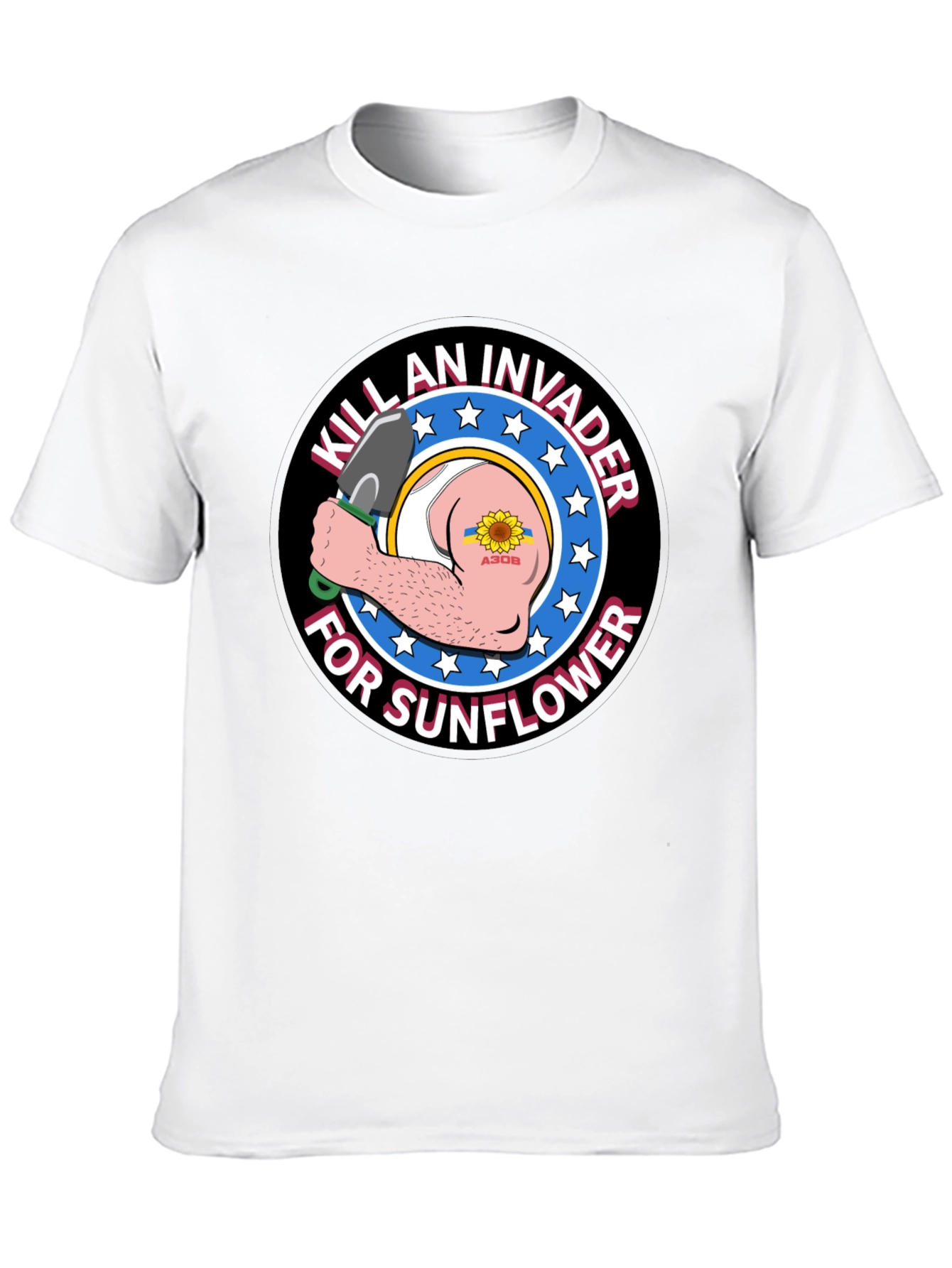 Kill an Invader for Sunflower Graphic Tee