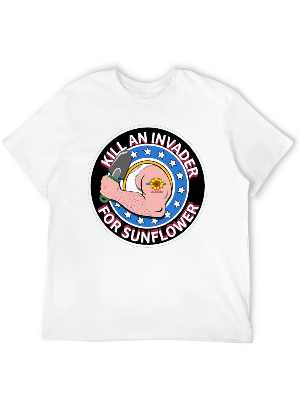 Kill an Invader for Sunflower Graphic Tee