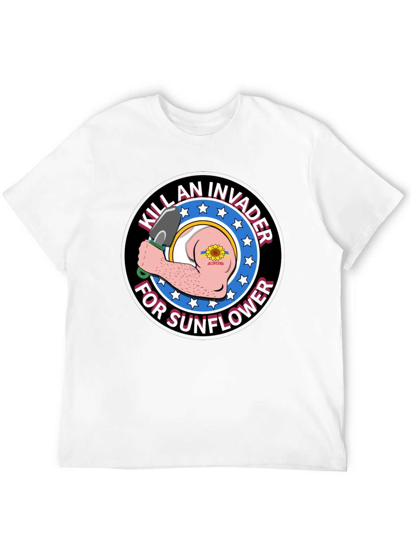 Kill an Invader for Sunflower Graphic Tee
