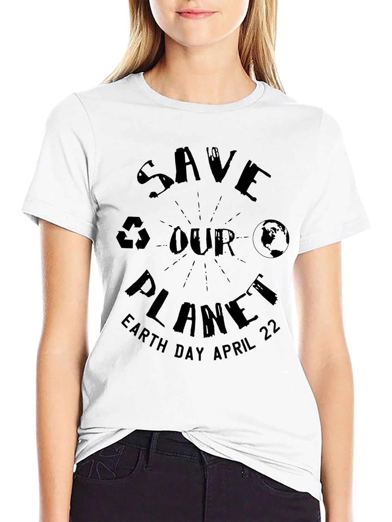 Save Our Planet Earth Day April 22 T-Shirt
