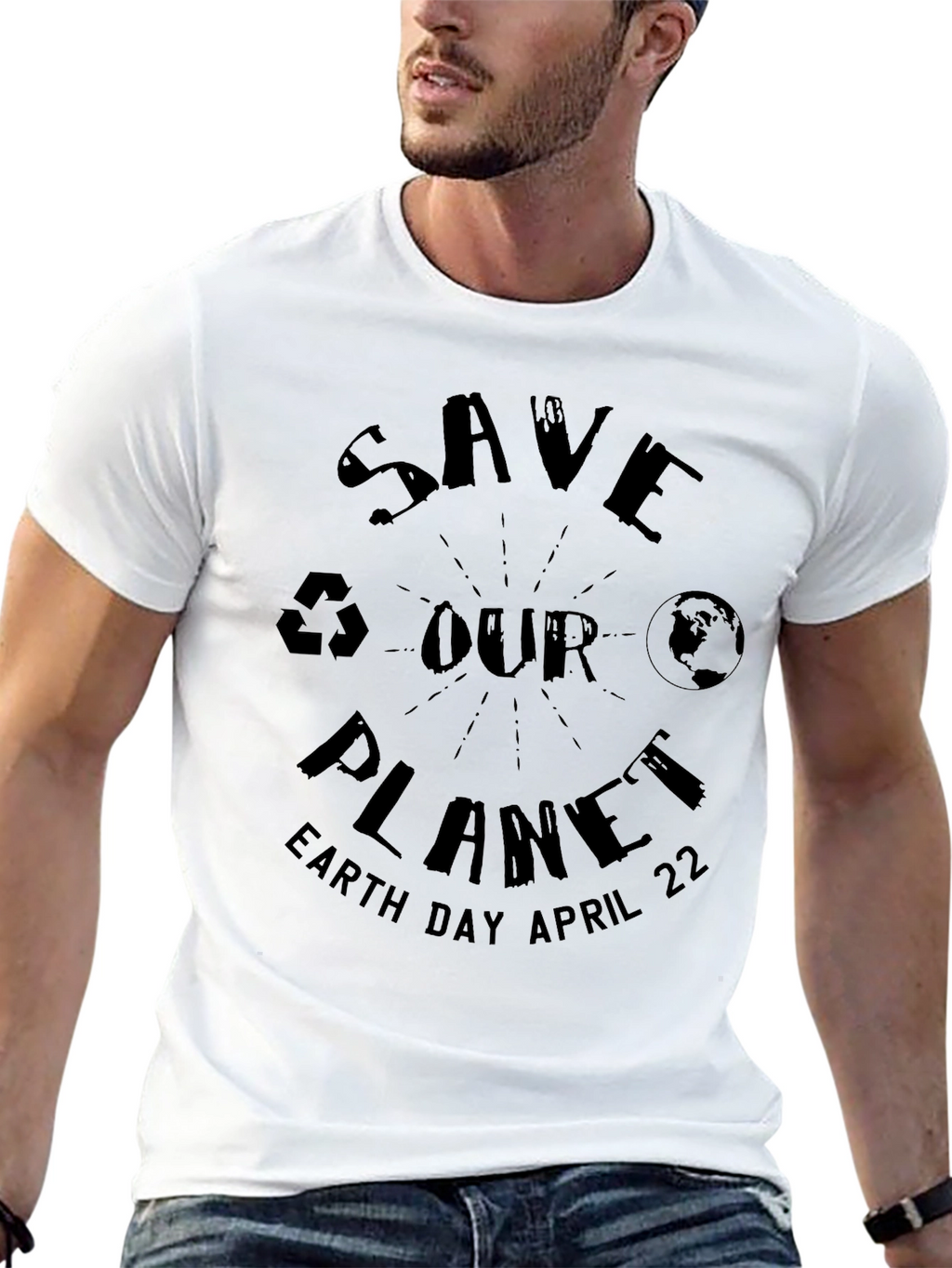 Save Our Planet Earth Day April 22 T-Shirt