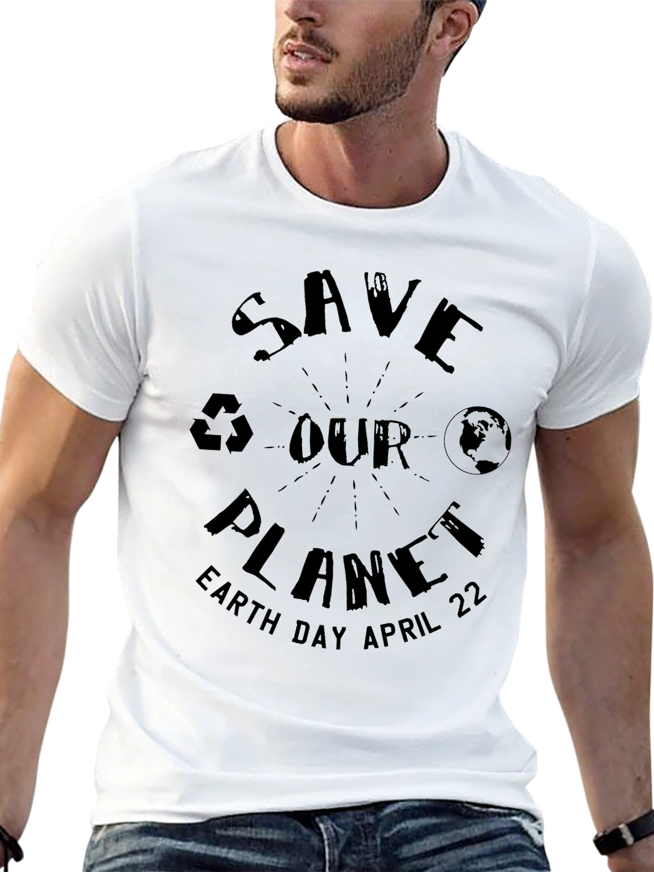 Save Our Planet Earth Day April 22 T-Shirt