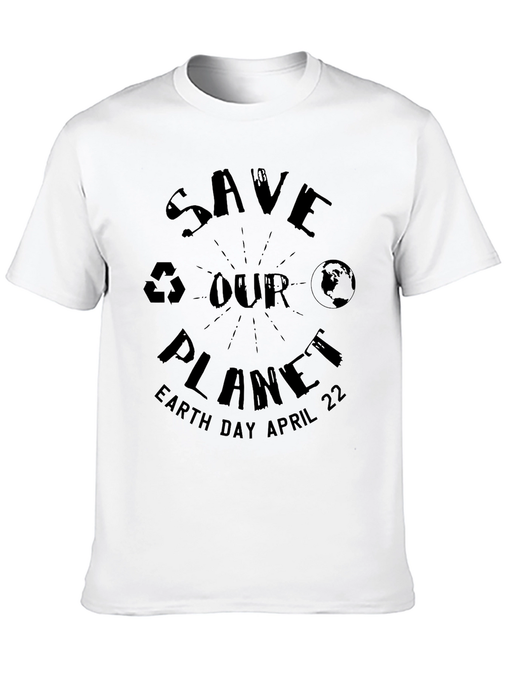 Save Our Planet Earth Day April 22 T-Shirt