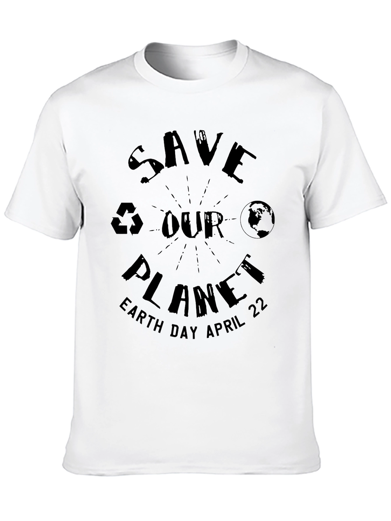 Save Our Planet Earth Day April 22 T-Shirt