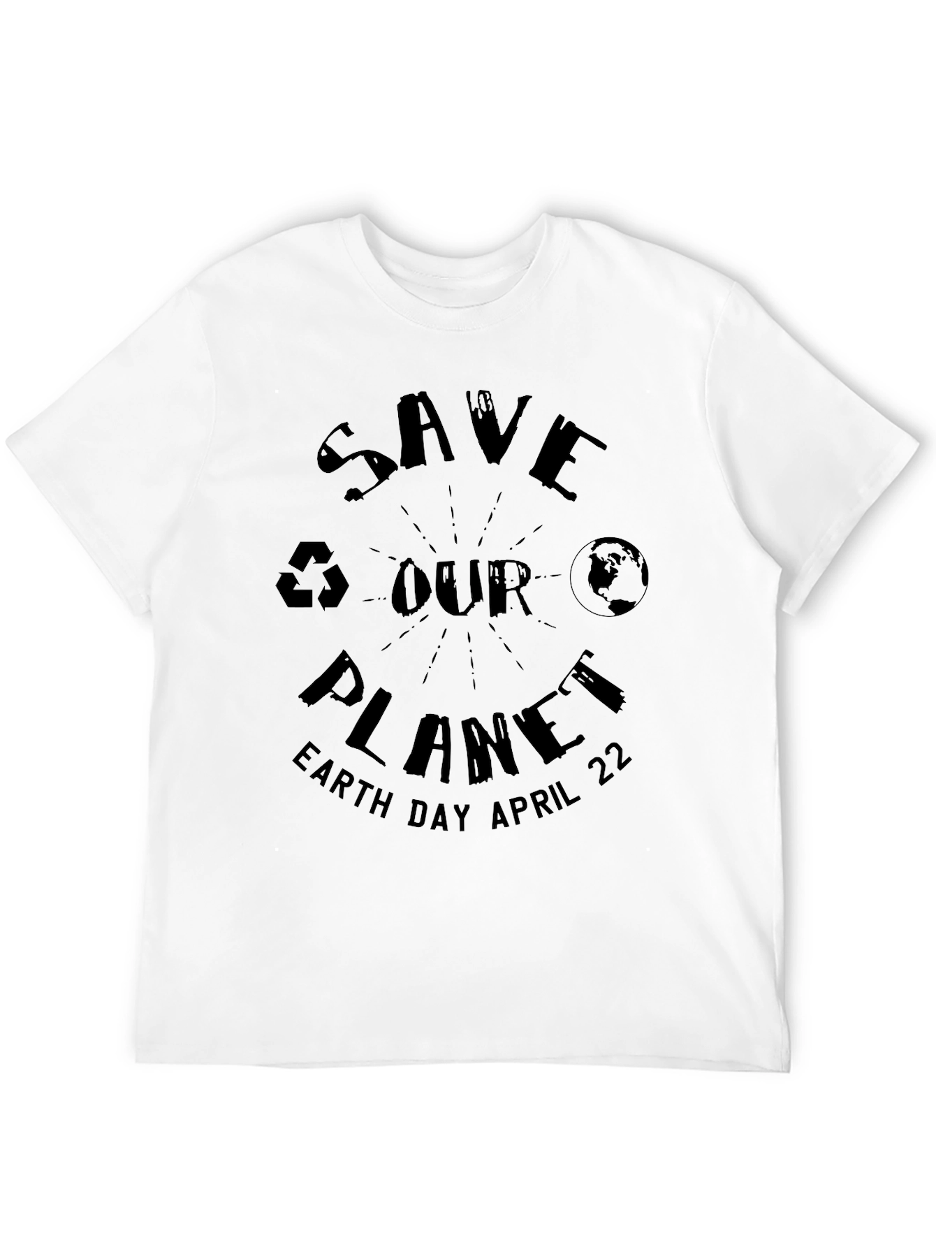 Save Our Planet Earth Day April 22 T-Shirt