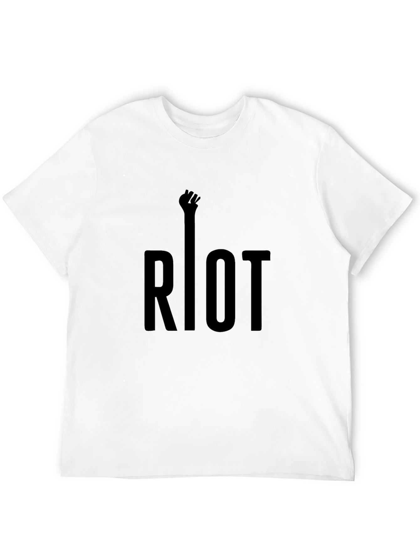 Riot Fist Black Graphic Tee