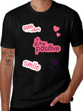 Good Vibes Black Graphic Tee
