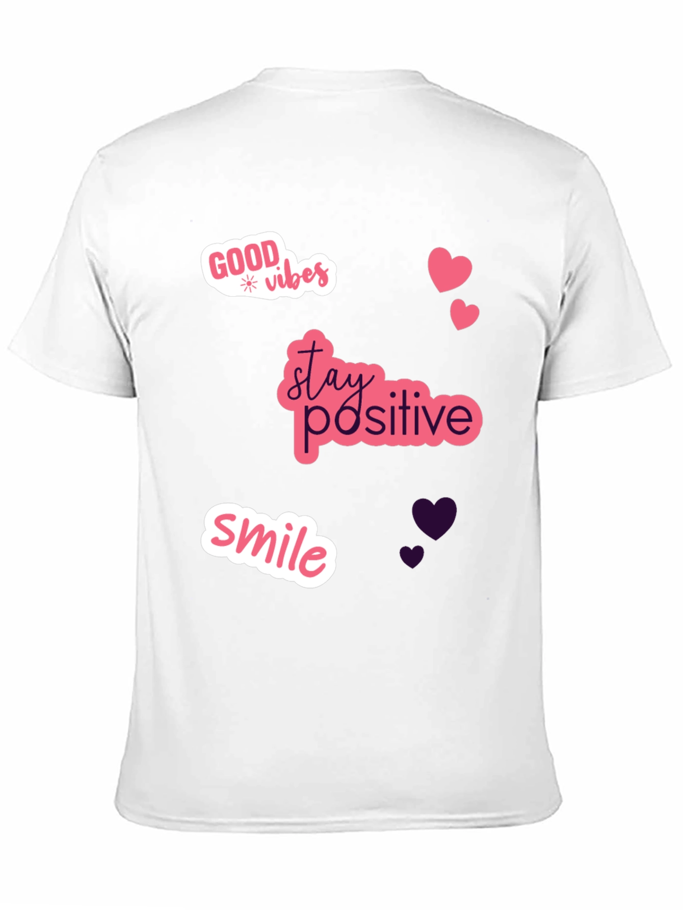 Good Vibes Black Graphic Tee