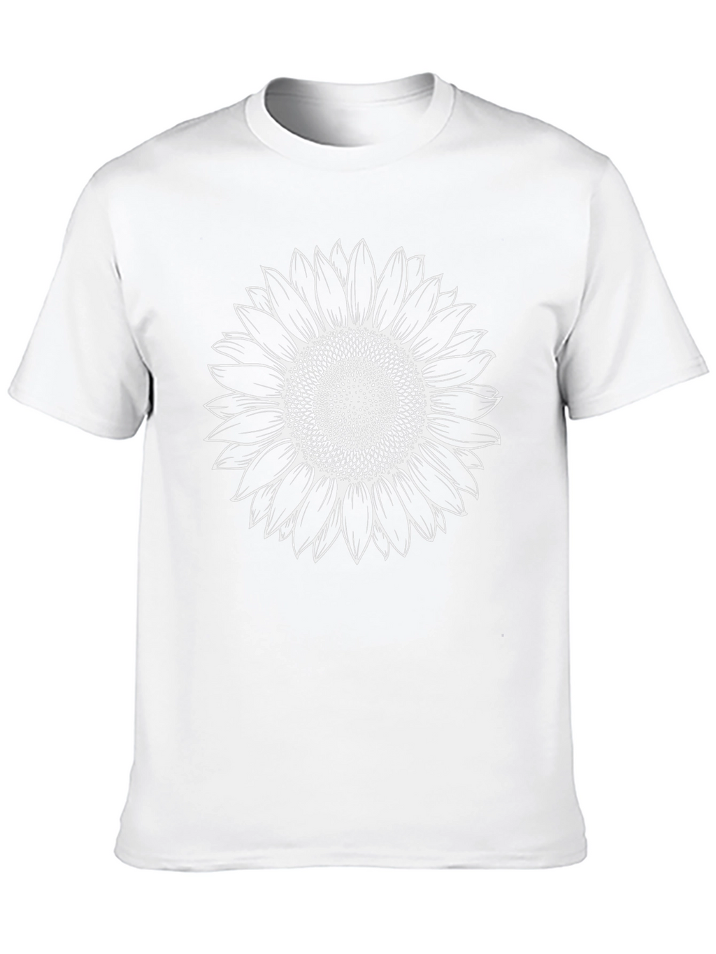 Black Sunflower Graphic Tee