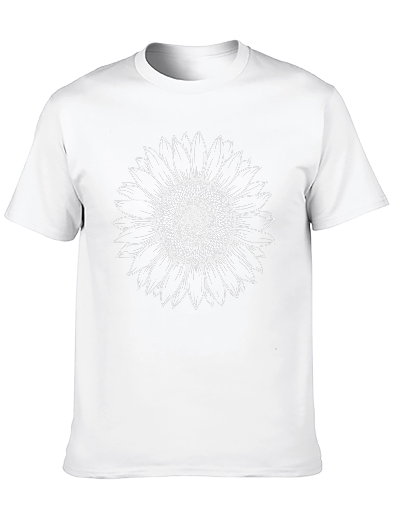 Black Sunflower Graphic Tee
