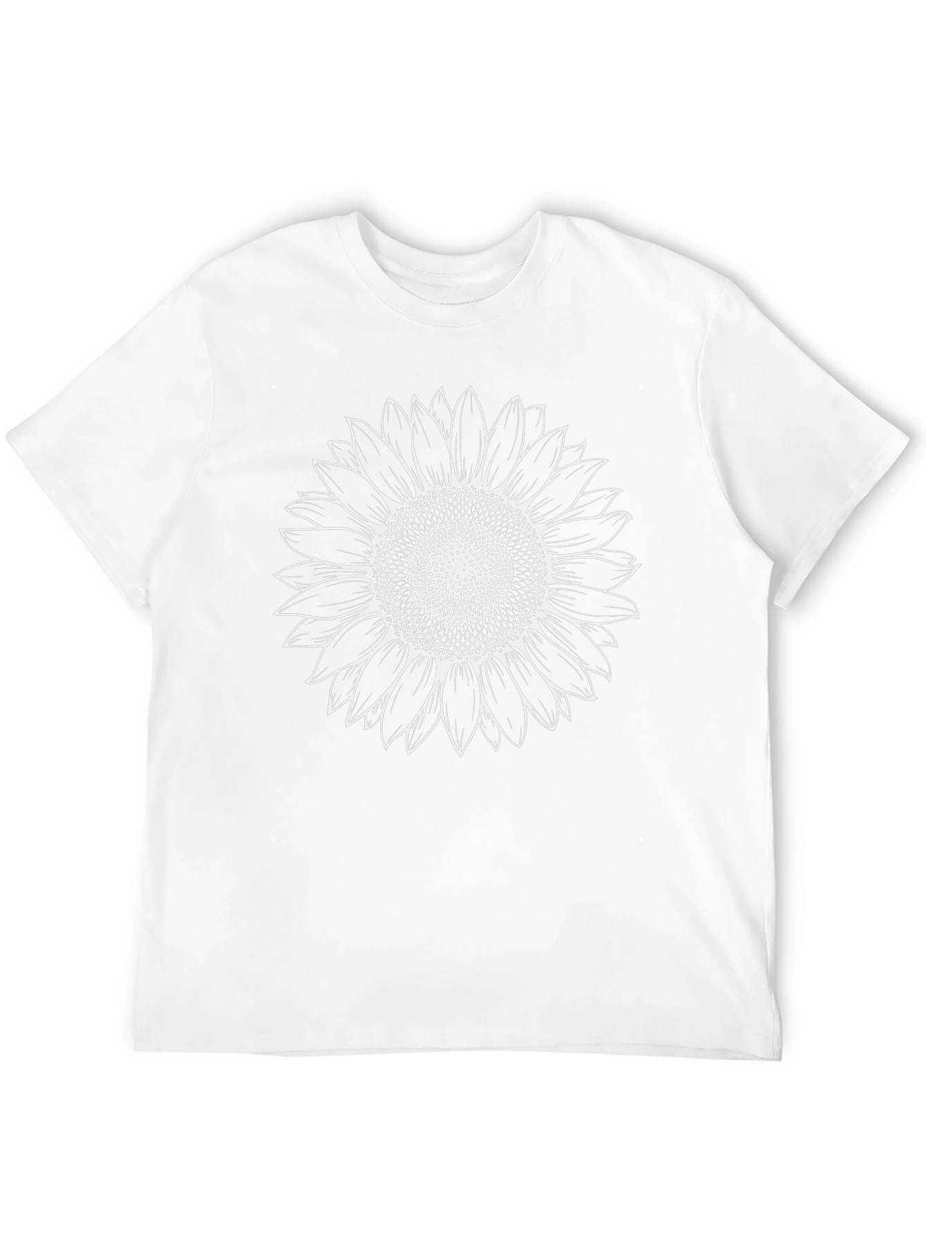 Black Sunflower Graphic Tee