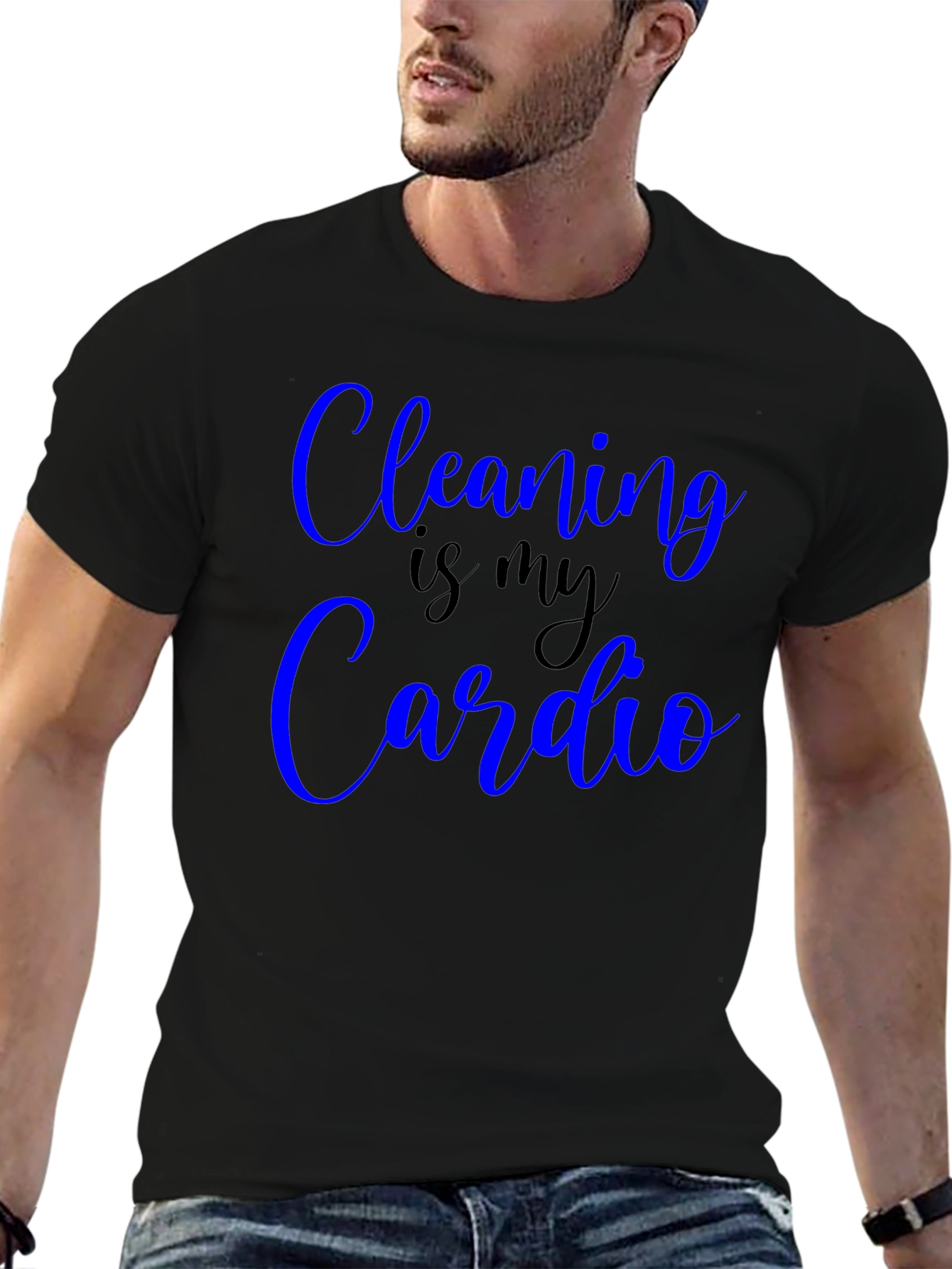 Cleaning is my Cardio Funny T-Shirt