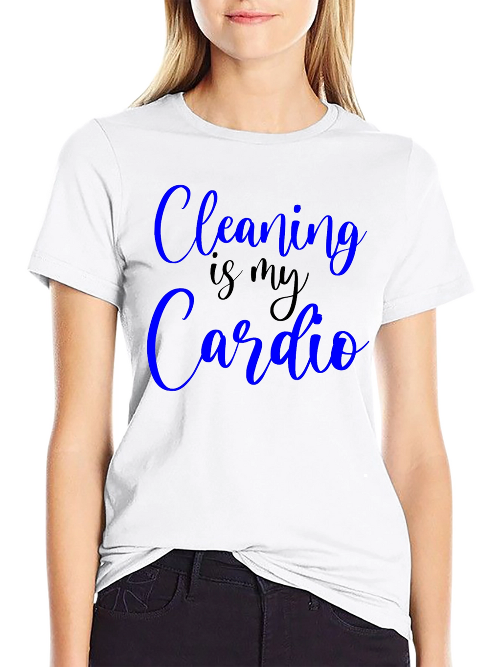 Cleaning is my Cardio Funny T-Shirt