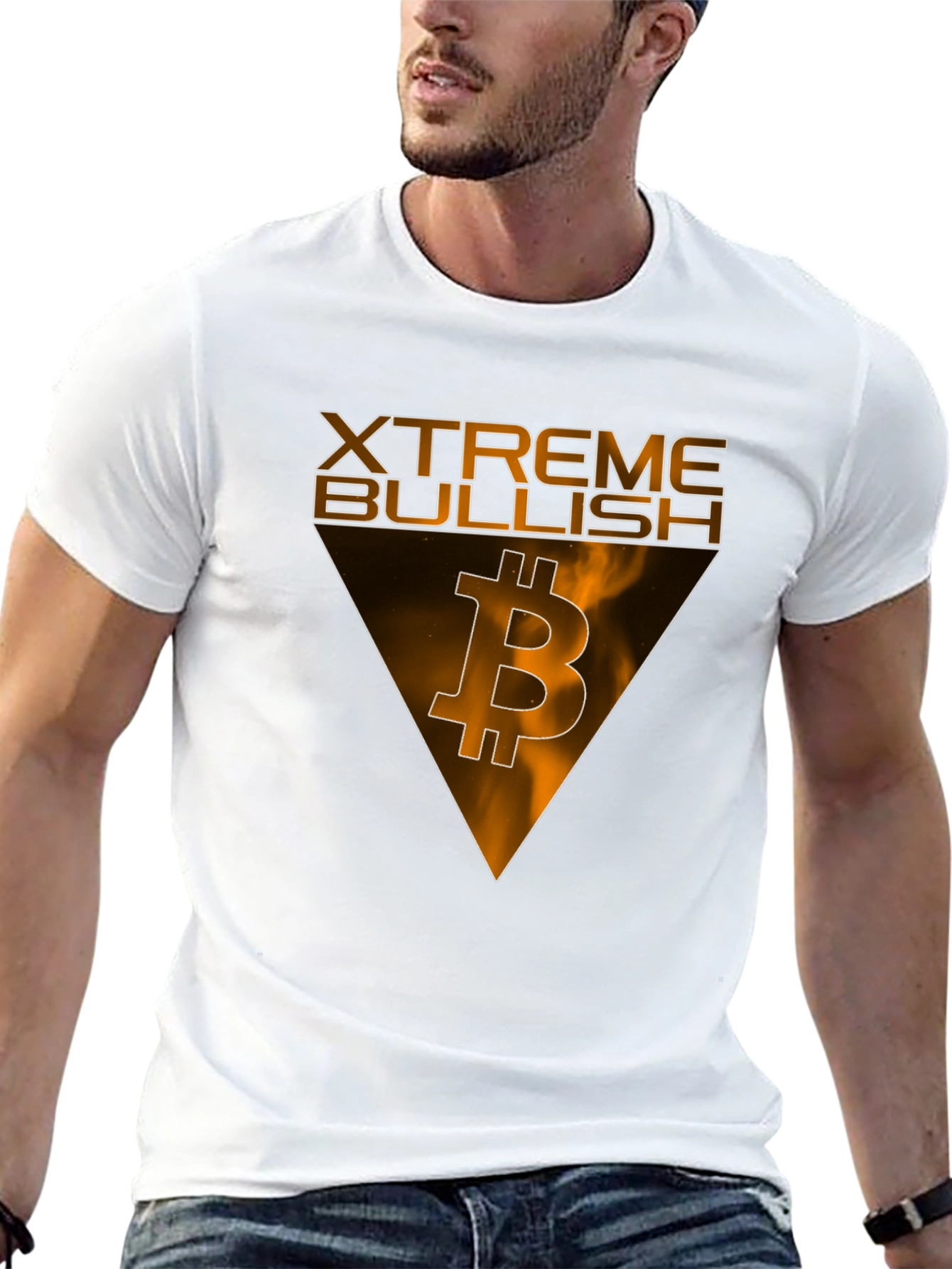 Xtreme Bullish Bitcoin Black T-Shirt