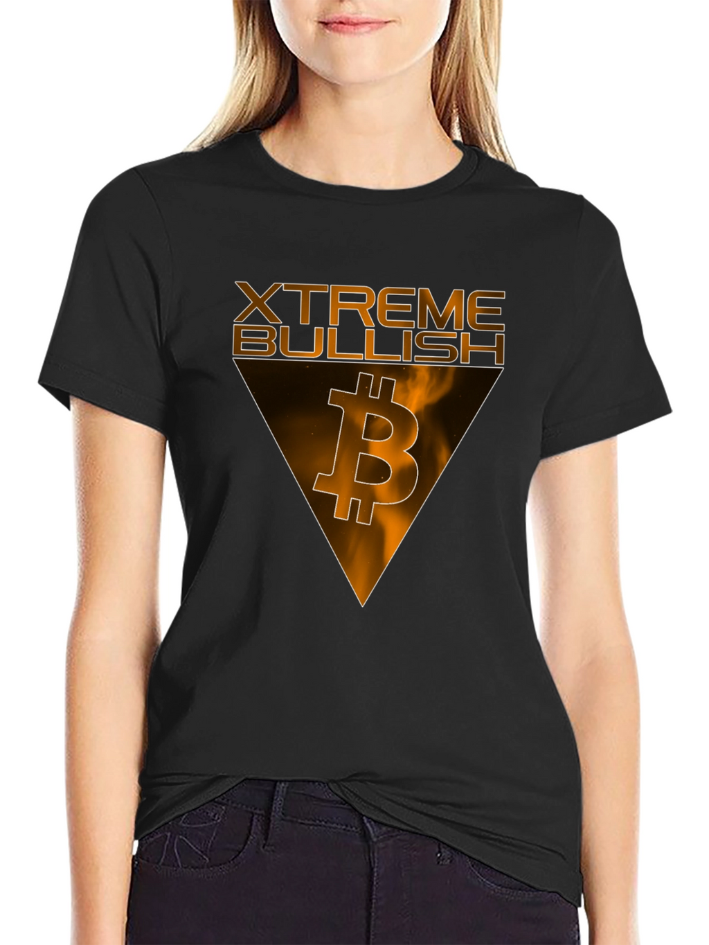 Xtreme Bullish Bitcoin Black T-Shirt