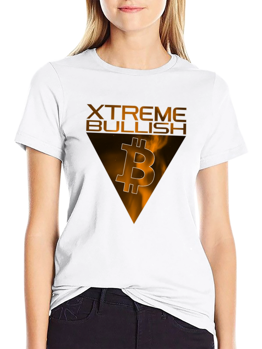 Xtreme Bullish Bitcoin Black T-Shirt
