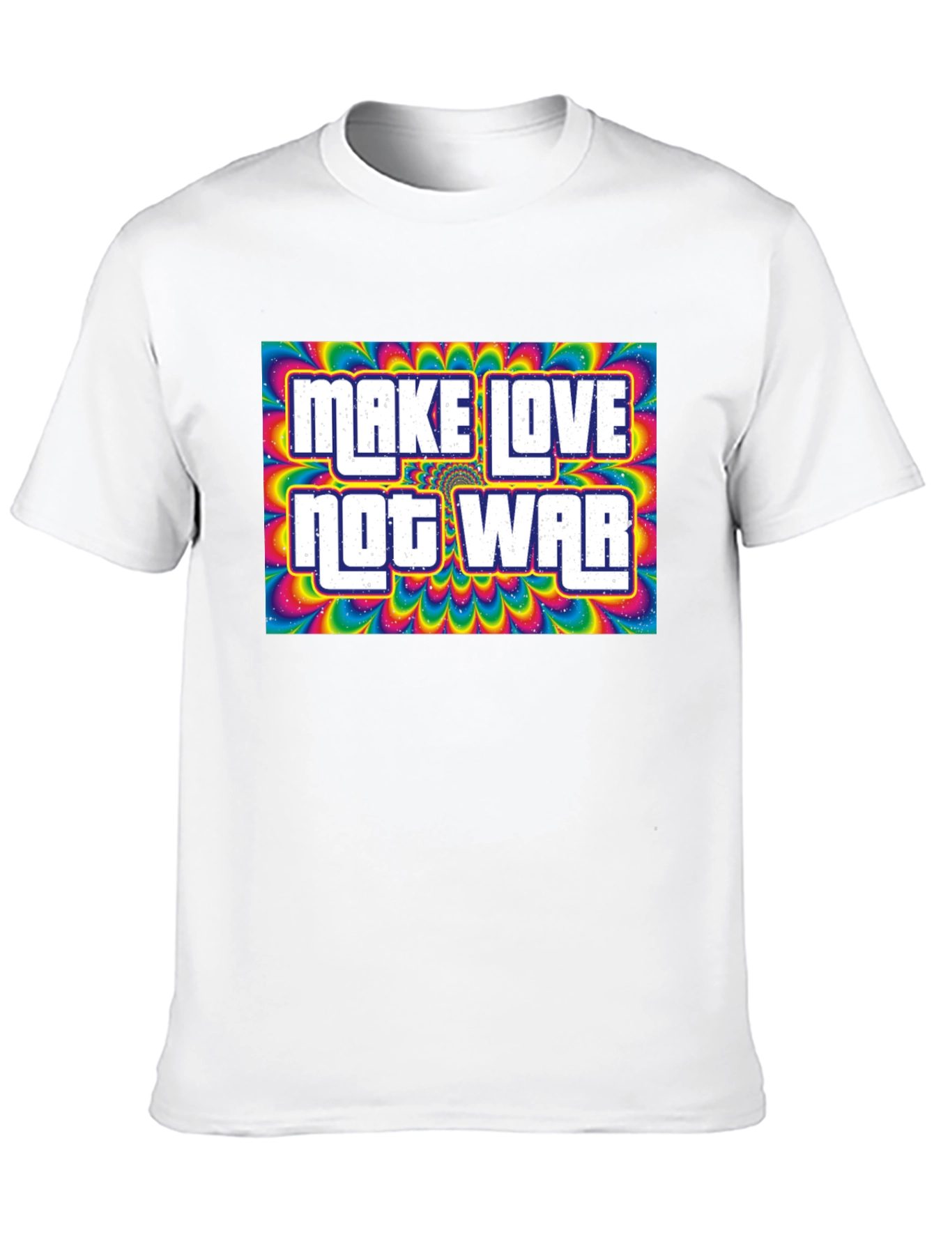 Make Love Not War Psychedelic T-Shirt