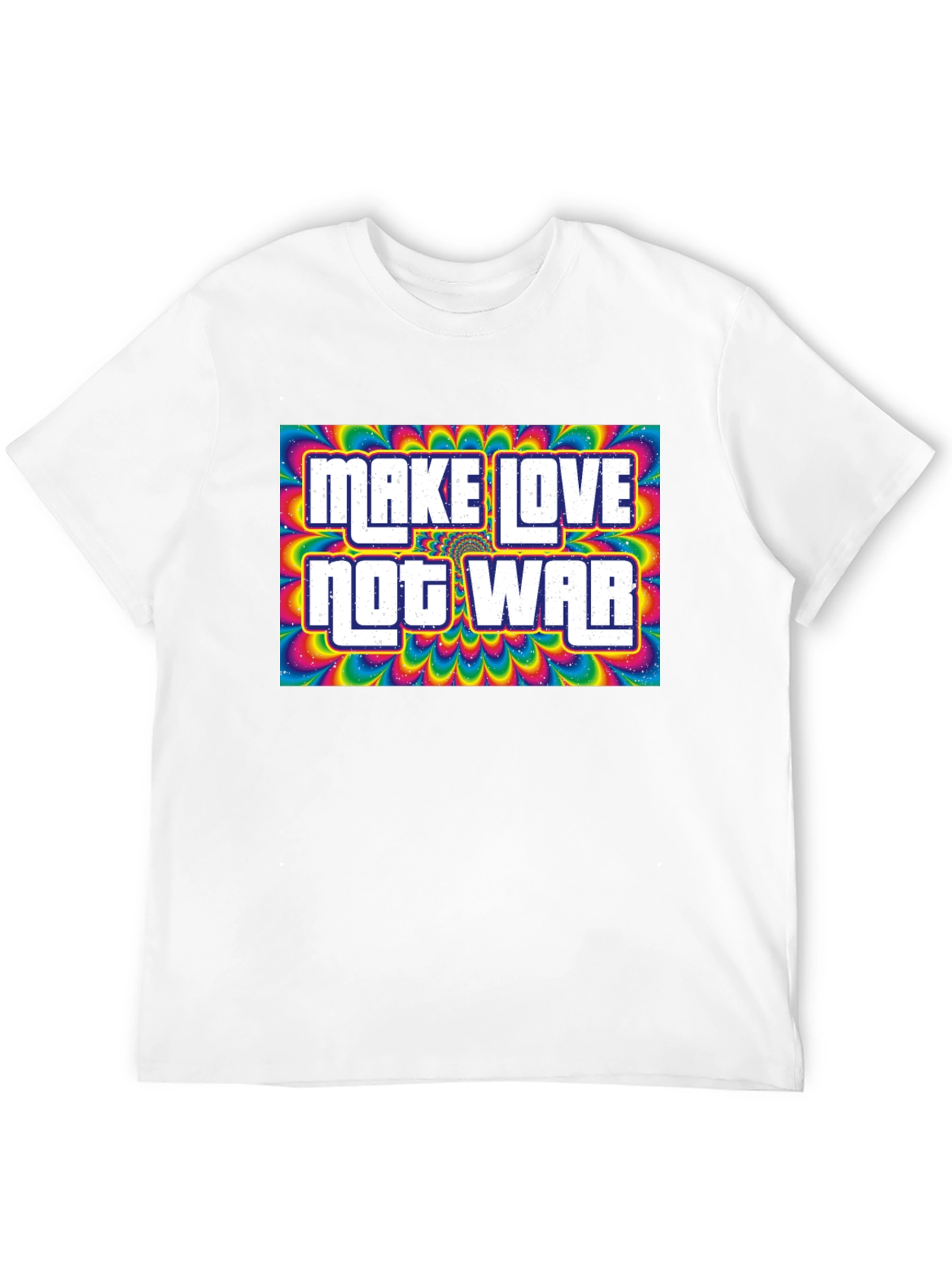 Make Love Not War Psychedelic T-Shirt