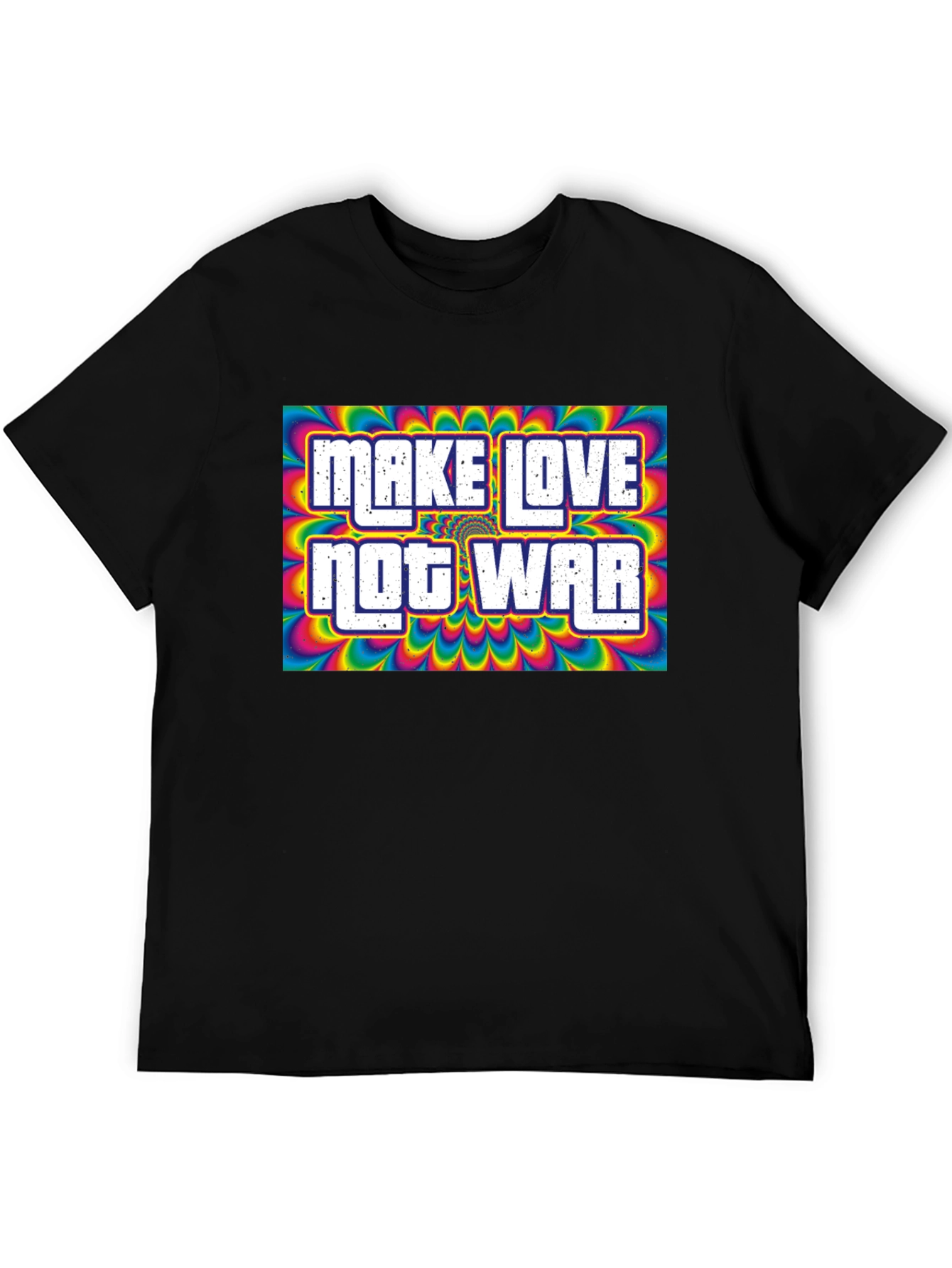Make Love Not War Psychedelic T-Shirt