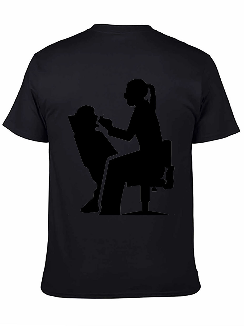 Dentist Silhouette Graphic T-Shirt