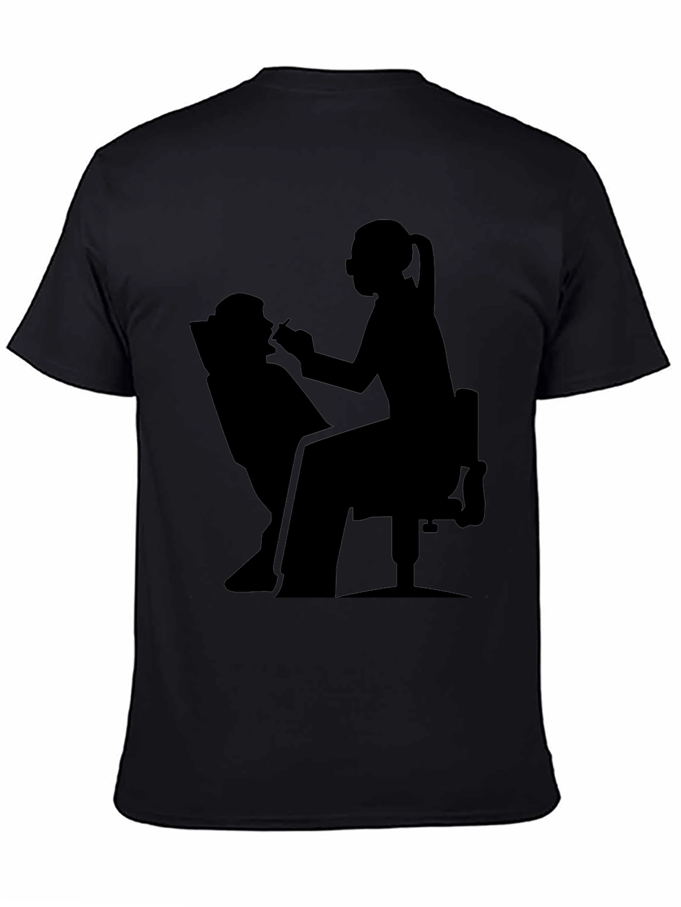 Dentist Silhouette Graphic T-Shirt