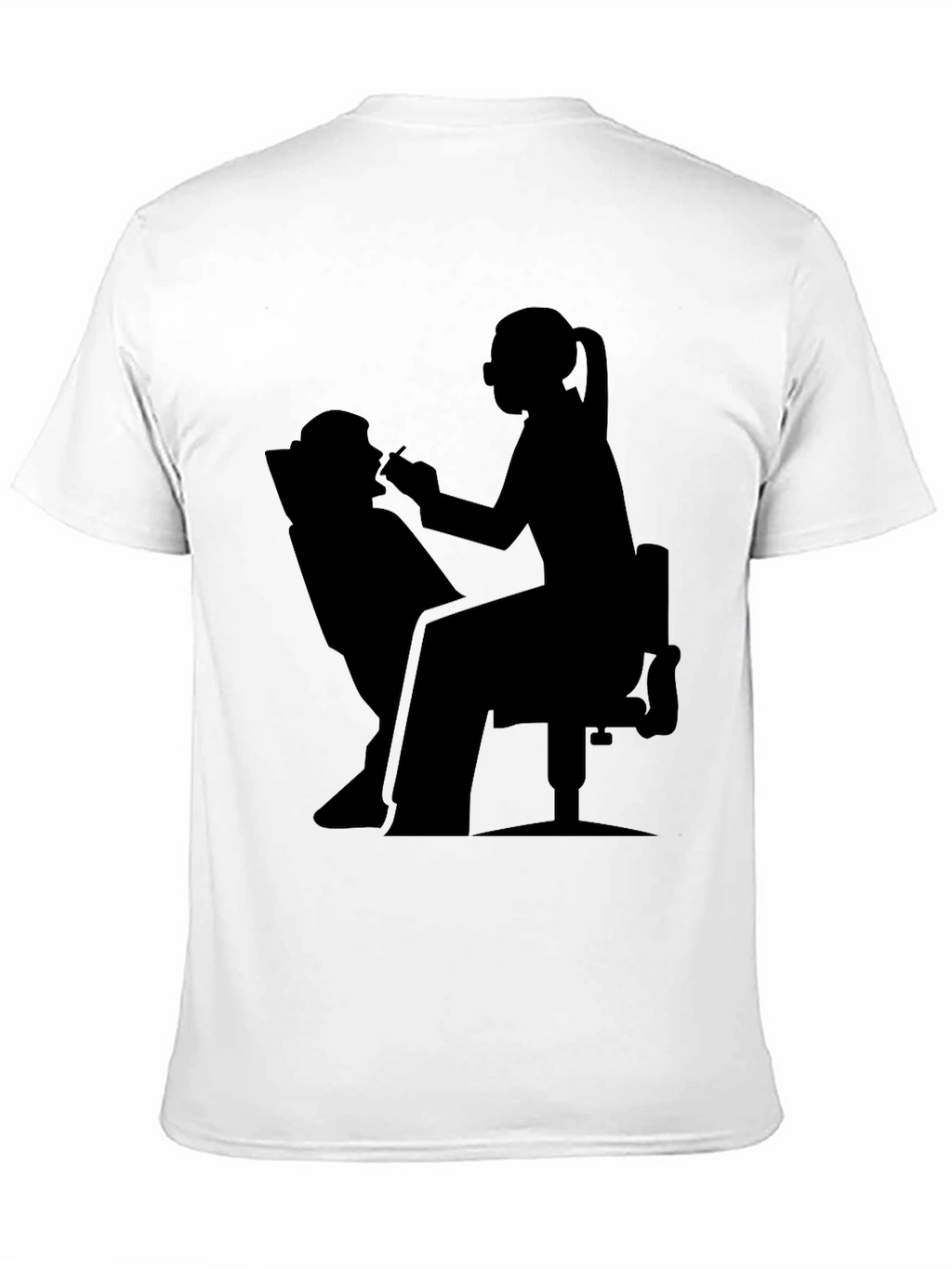 Dentist Silhouette Graphic T-Shirt