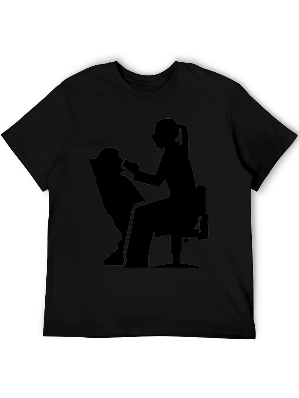 Dentist Silhouette Graphic T-Shirt