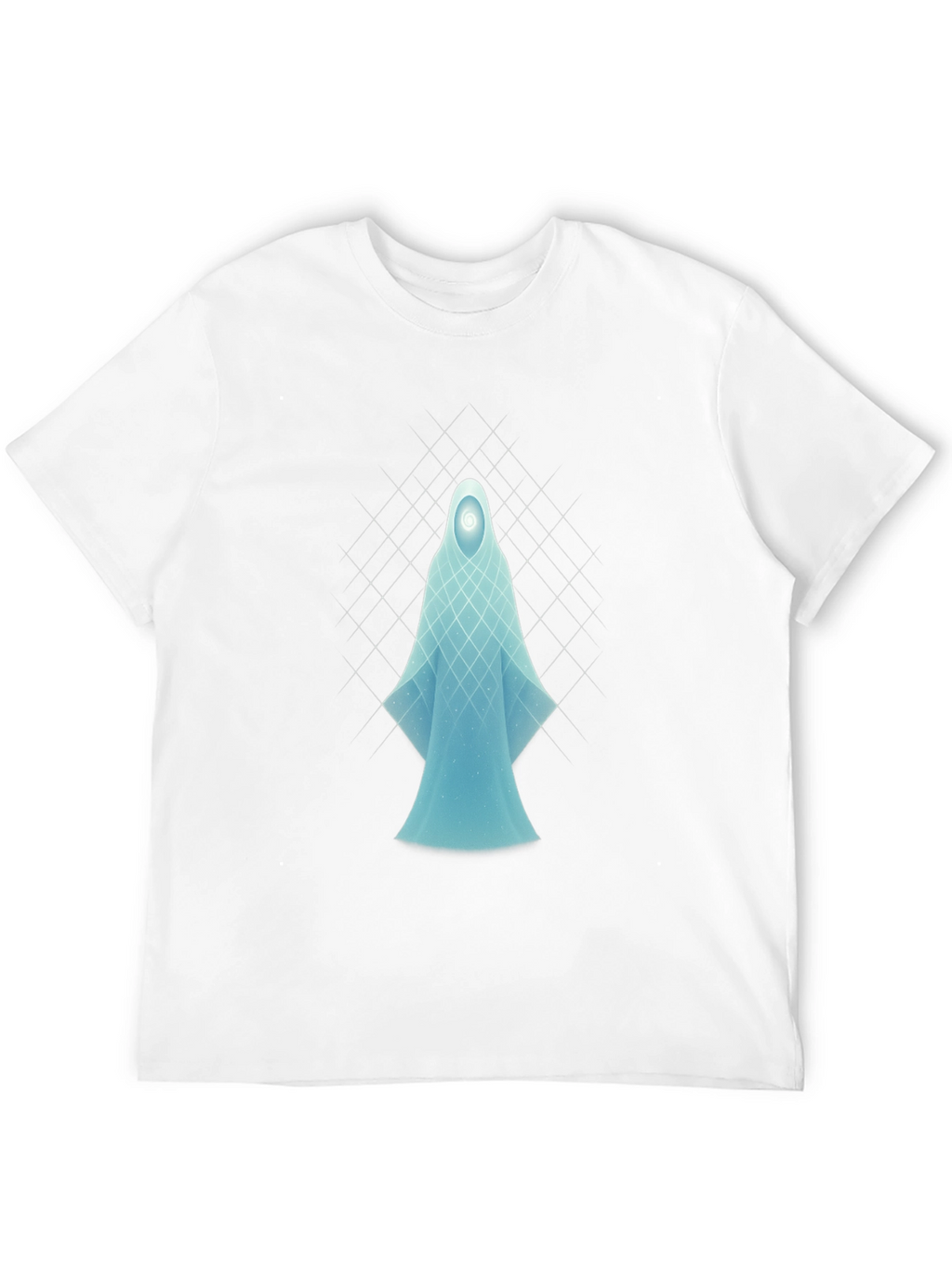 Ethereal Spirit Graphic Tee - Black Cotton Comfort