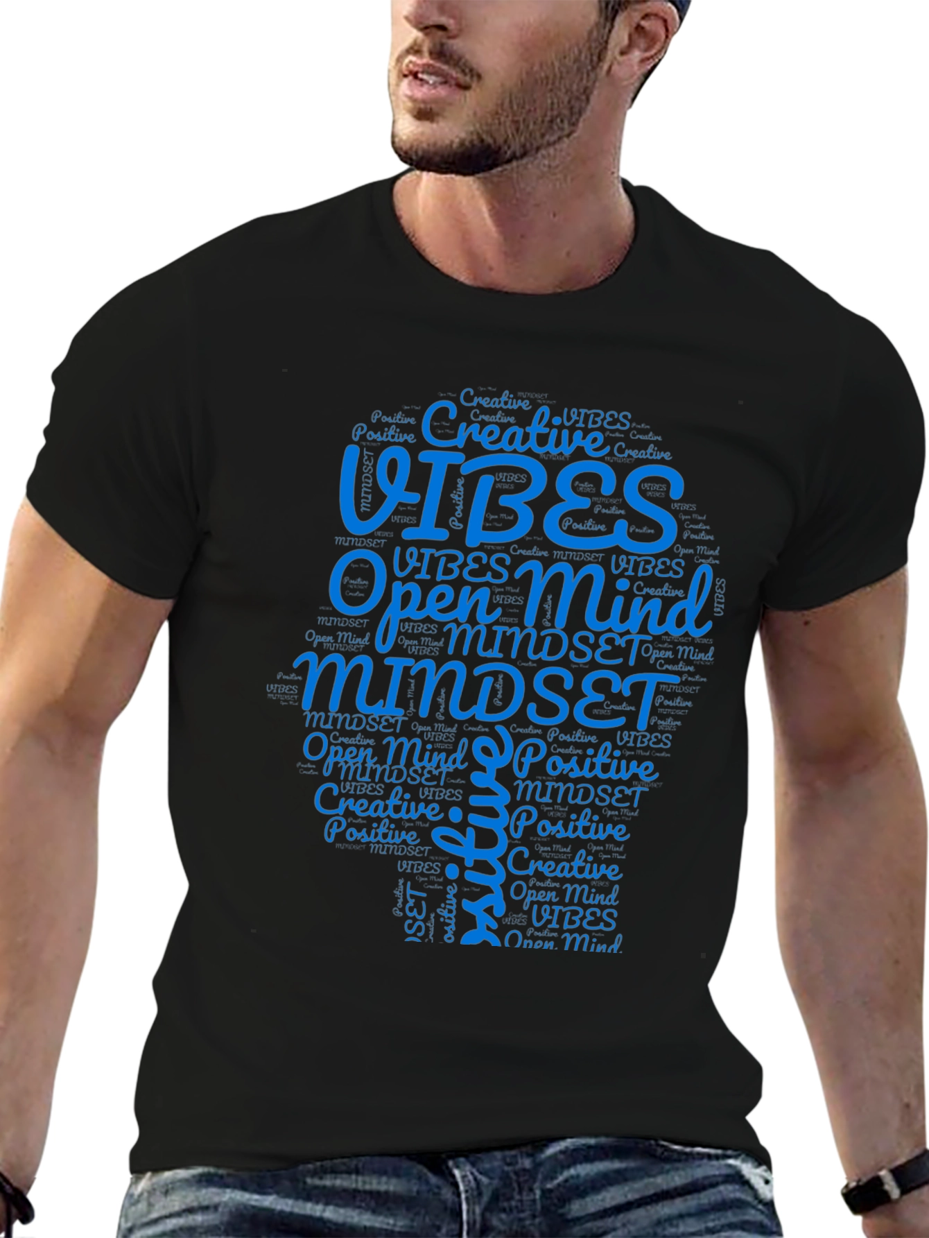 Vibes Mindset Graphic T-Shirt