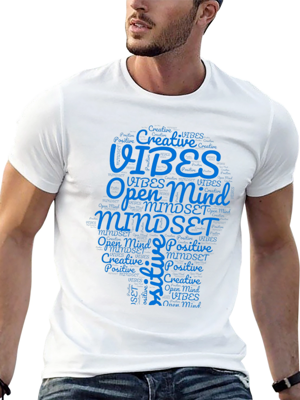 Vibes Mindset Graphic T-Shirt