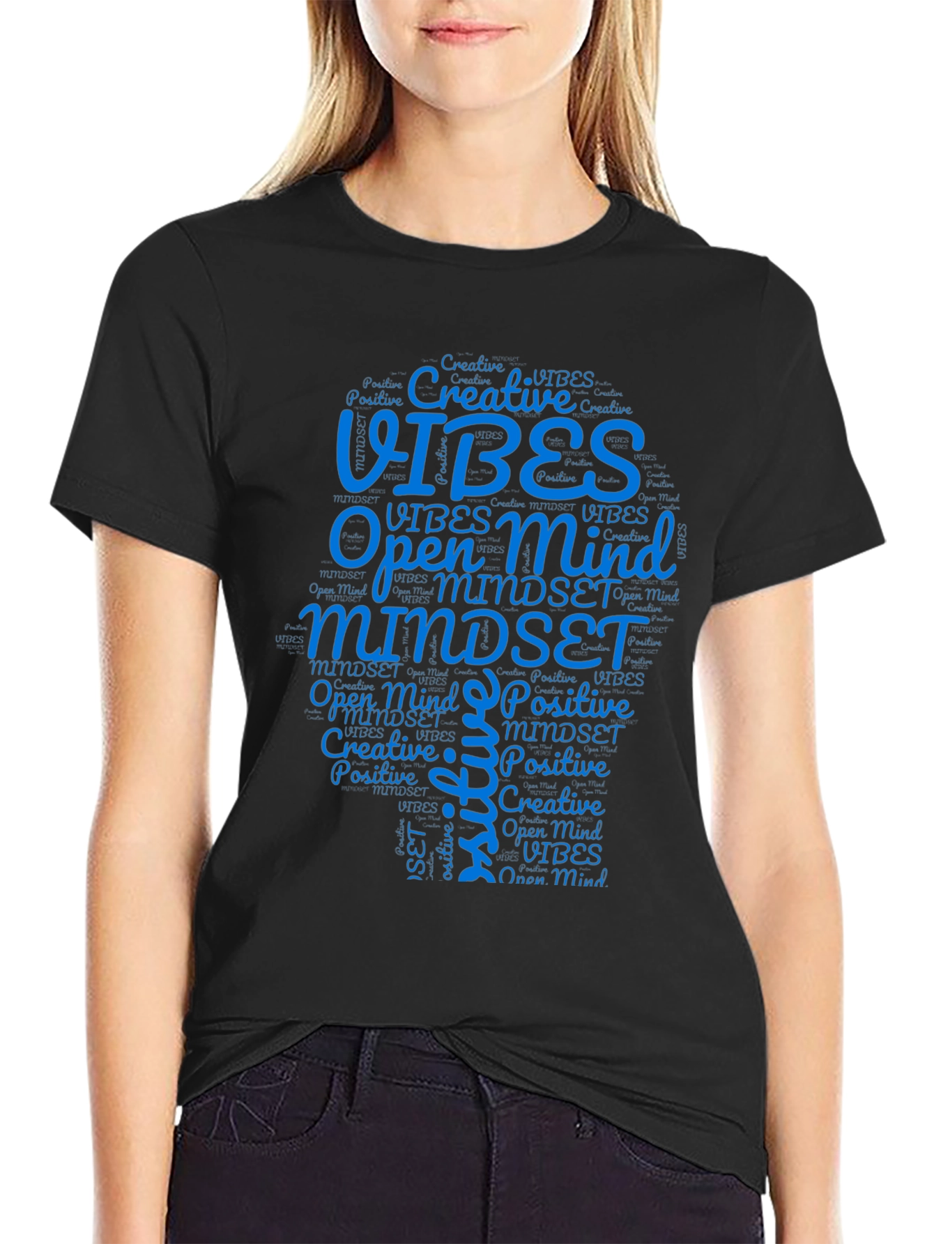 Vibes Mindset Graphic T-Shirt