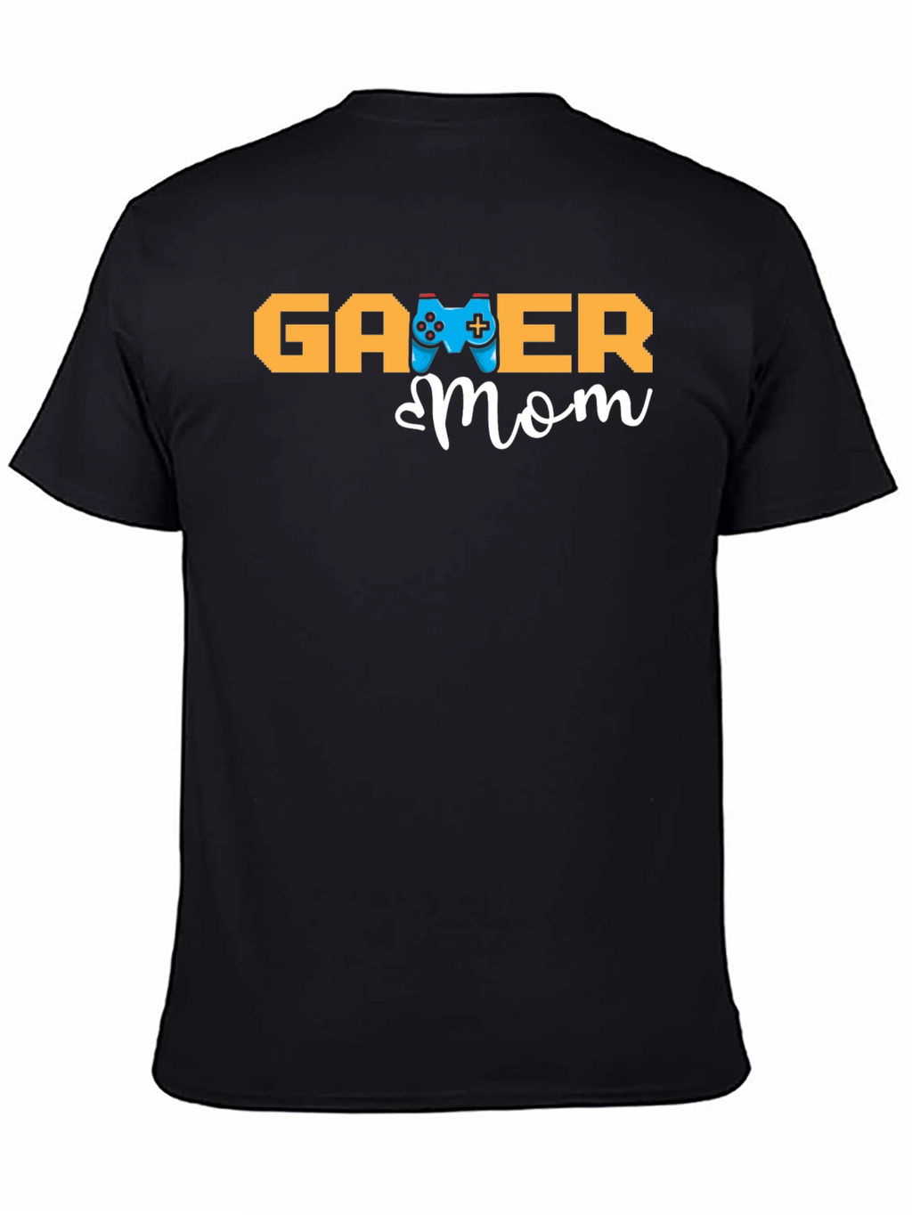 Gamer Mom T-Shirt - Black Cotton Blend