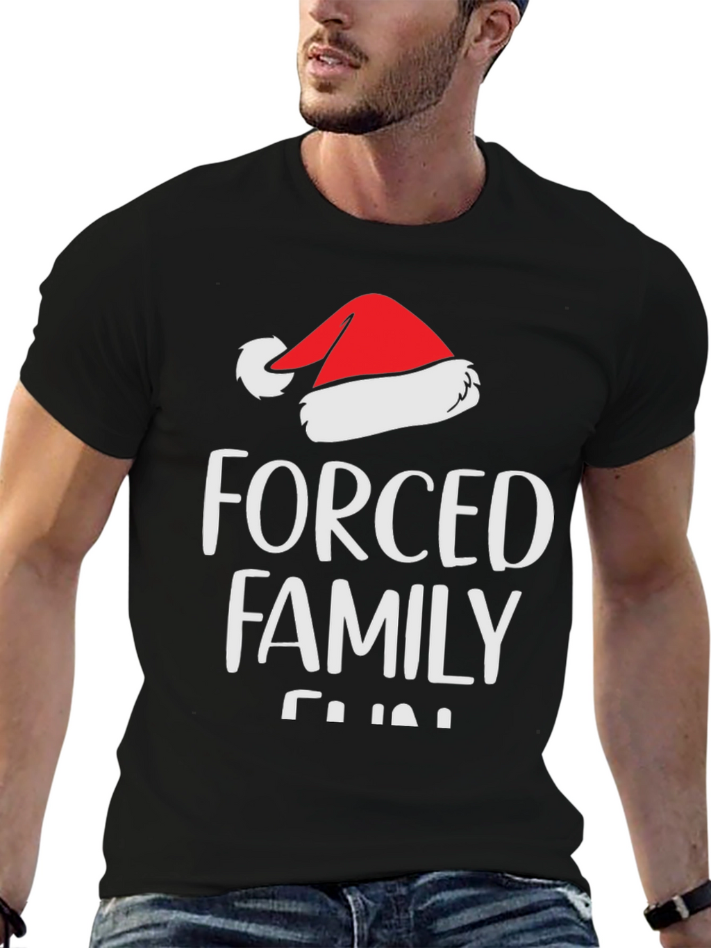 Forced Family Fun Christmas T-Shirt