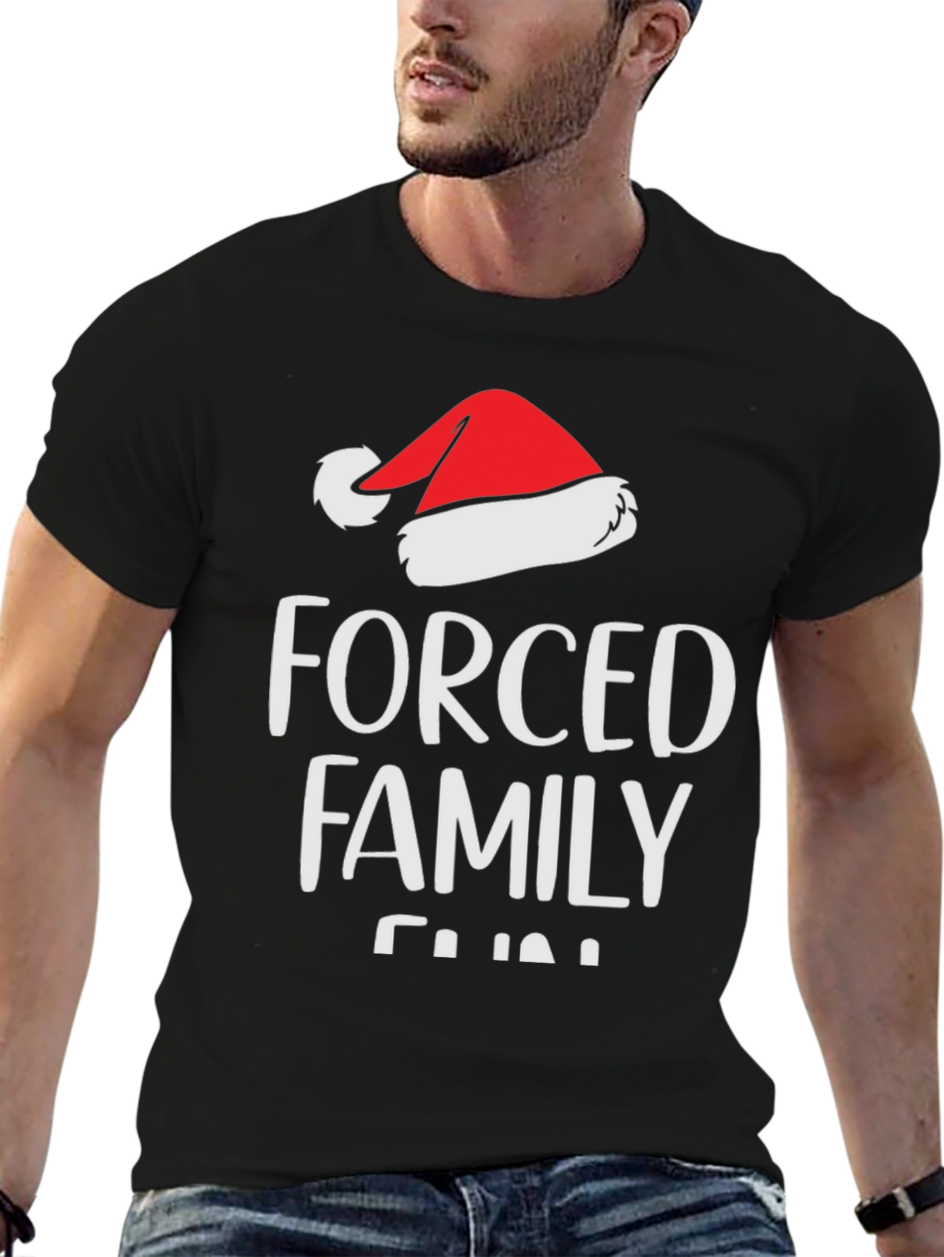 Forced Family Fun Christmas T-Shirt