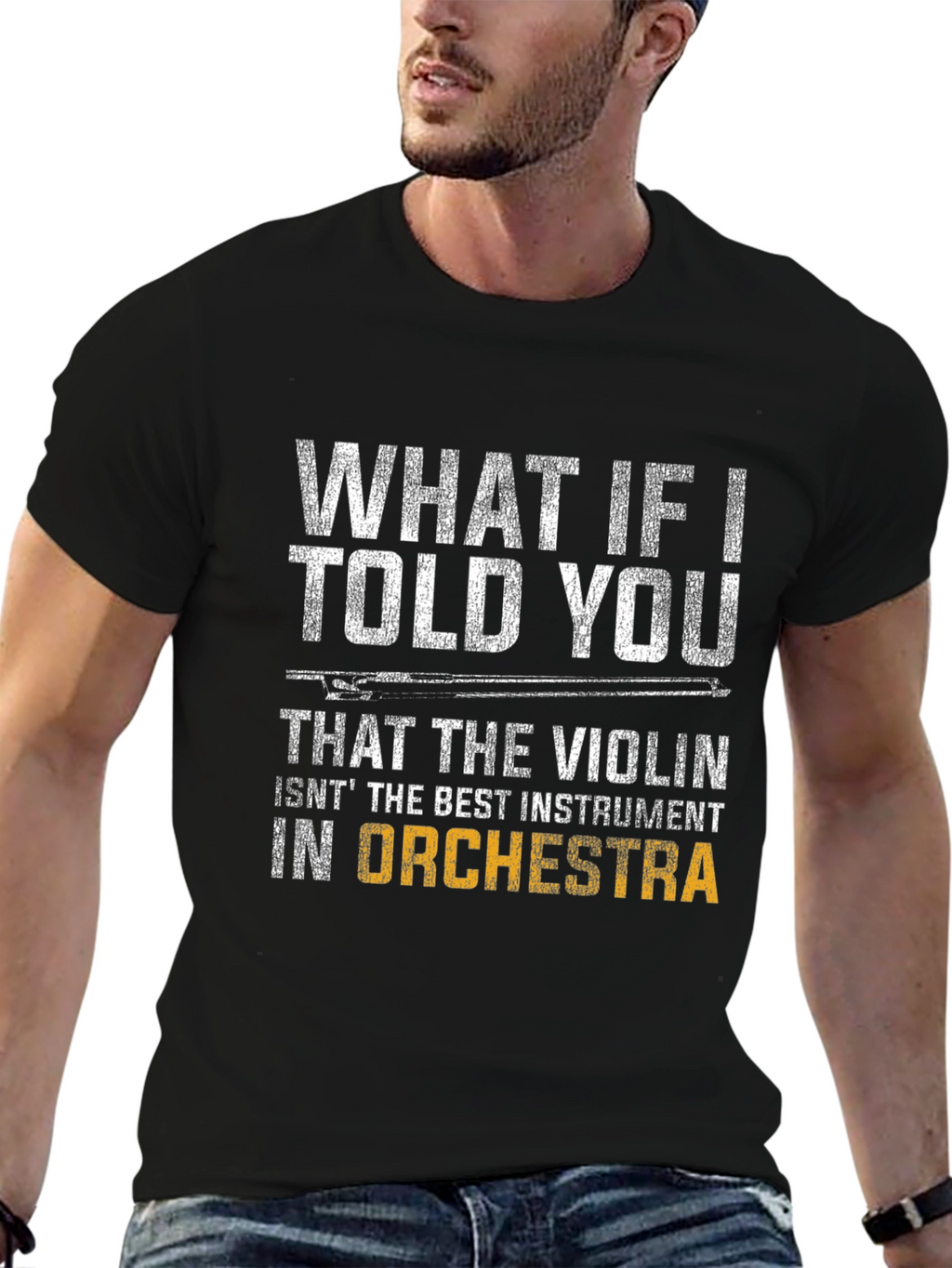 Violin Lover T-Shirt - Orchestra Humor Tee