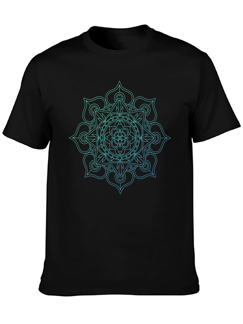 Mandala Graphic T-Shirt - Stylish Comfort