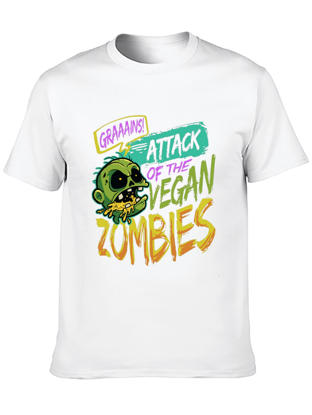 Attack of the Vegan Zombies T-Shirt