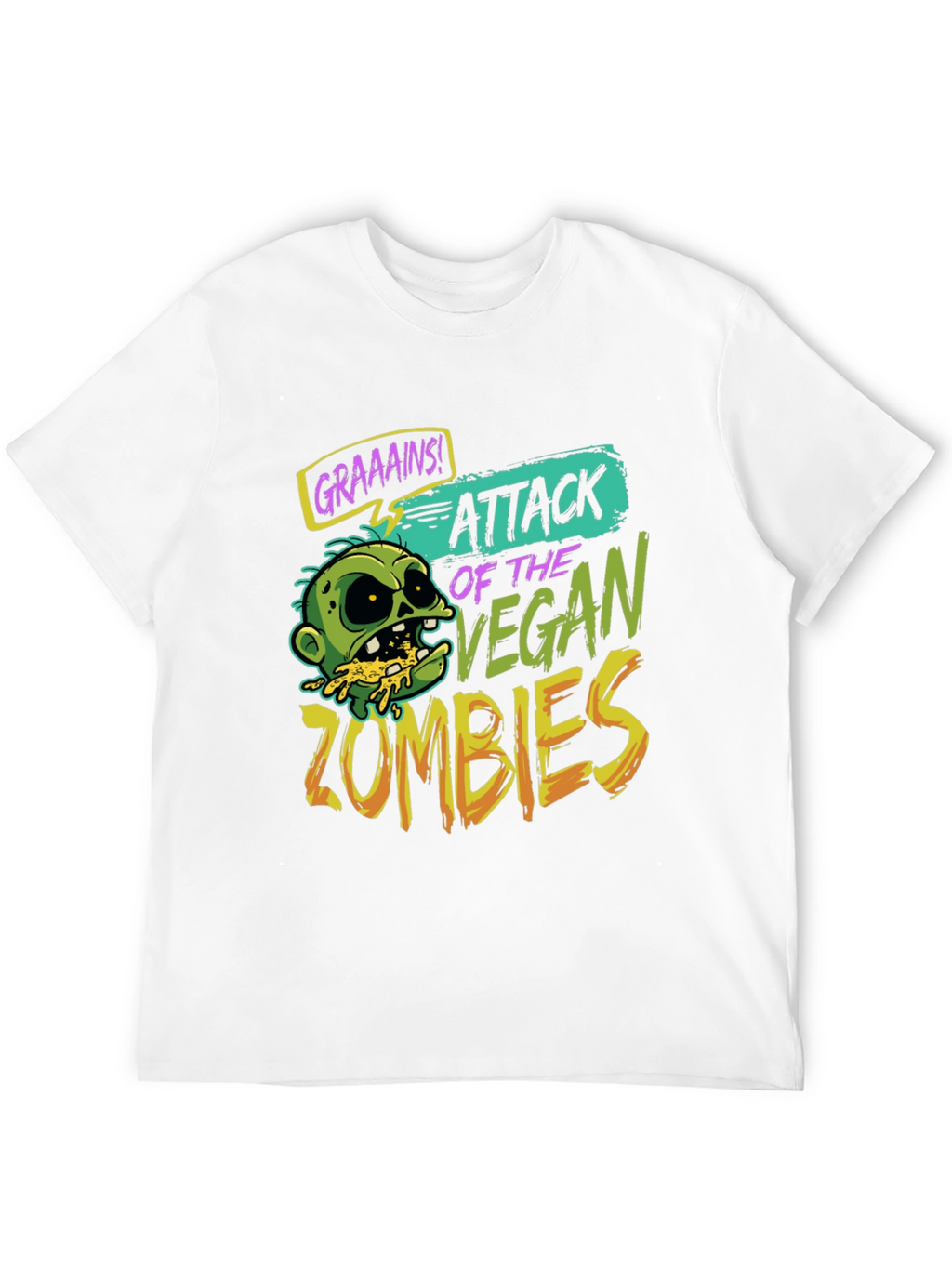 Attack of the Vegan Zombies T-Shirt