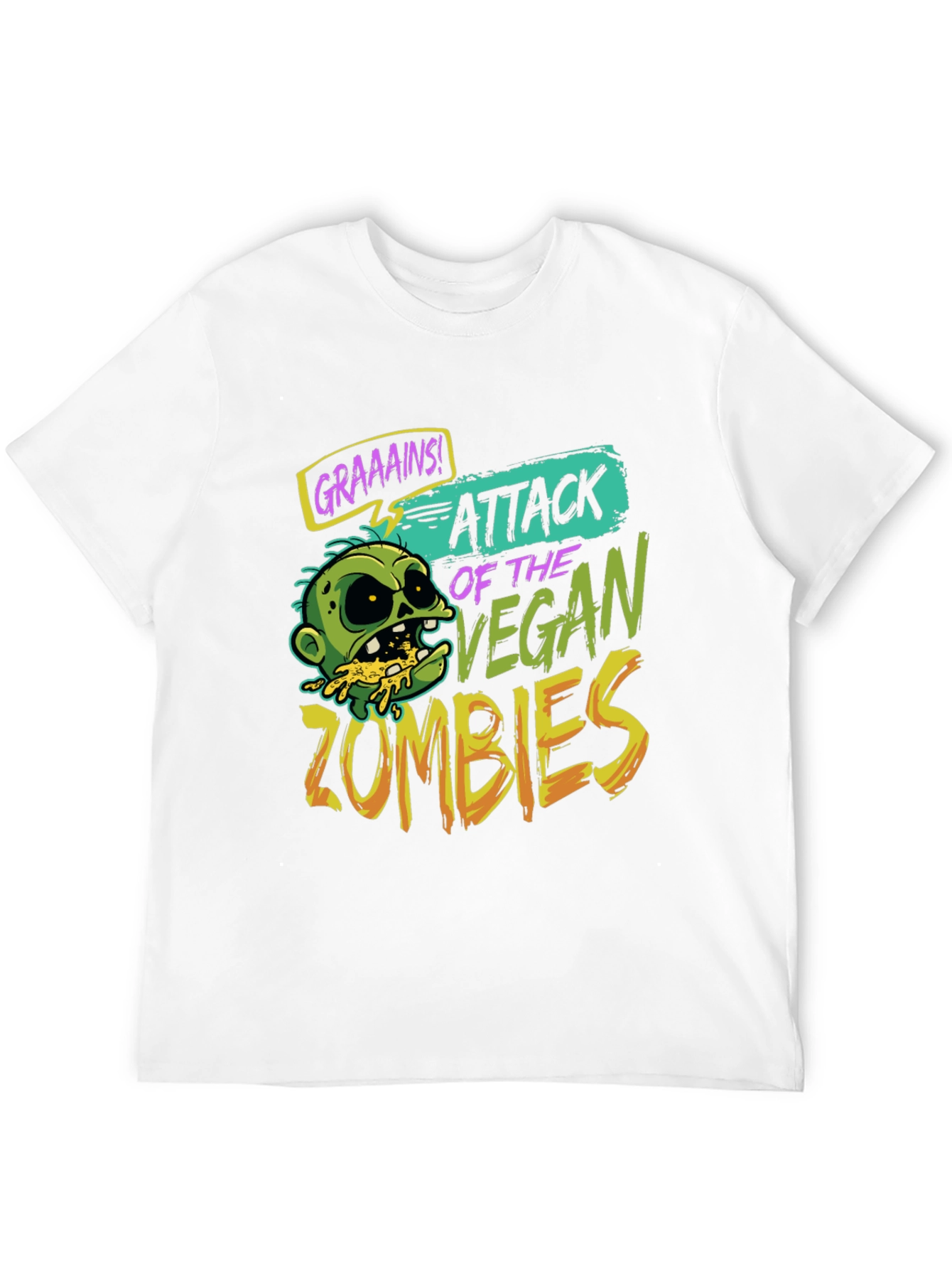 Attack of the Vegan Zombies T-Shirt
