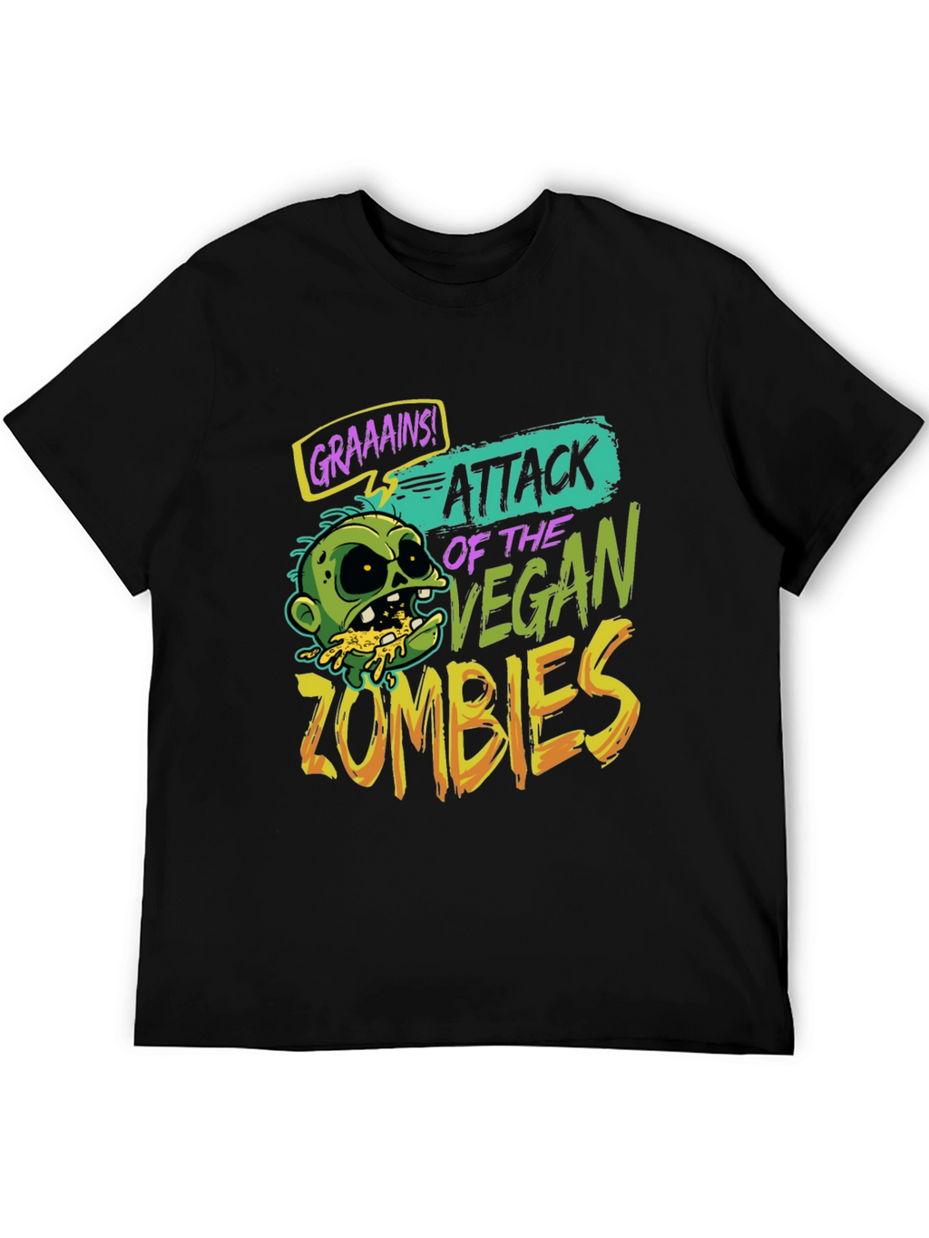 Attack of the Vegan Zombies T-Shirt