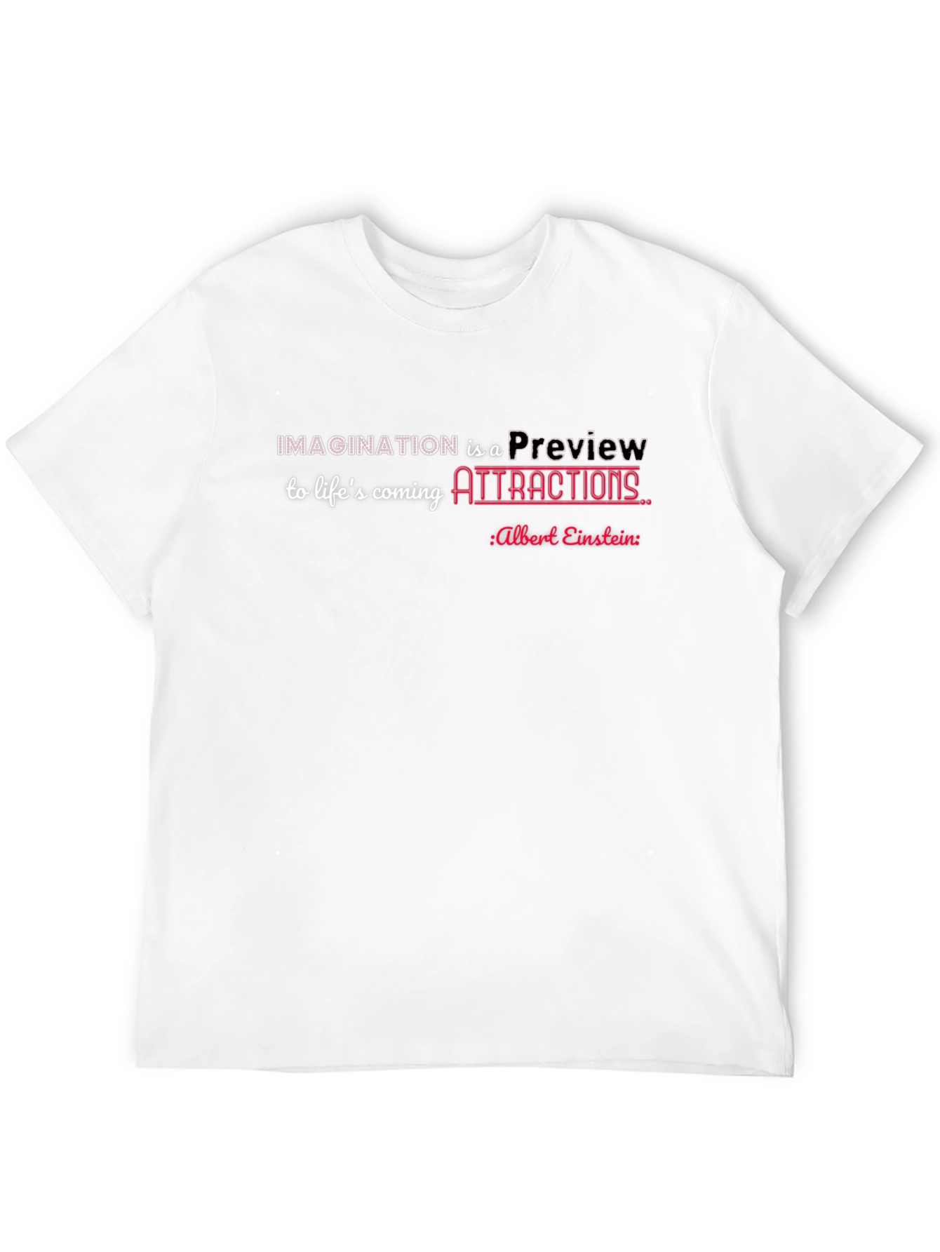 Imagination Preview Tee - Einstein Quote Shirt